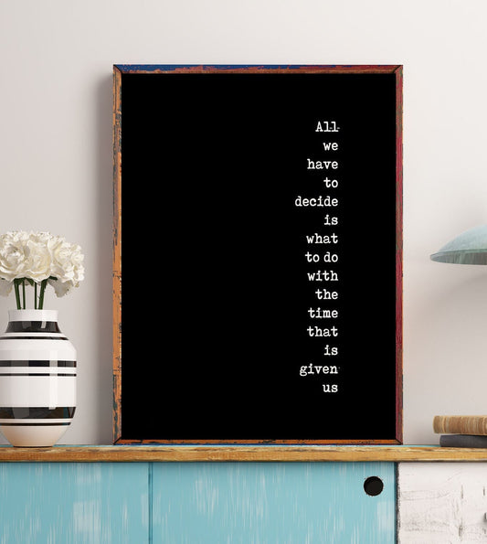 Motivation Print, Inspirational Quote Print