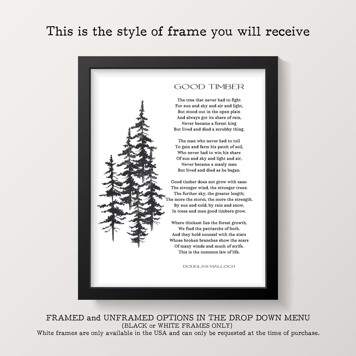 George Orwell 1984 Quote Art Print – Minimalist Black, White or Vintage Decor