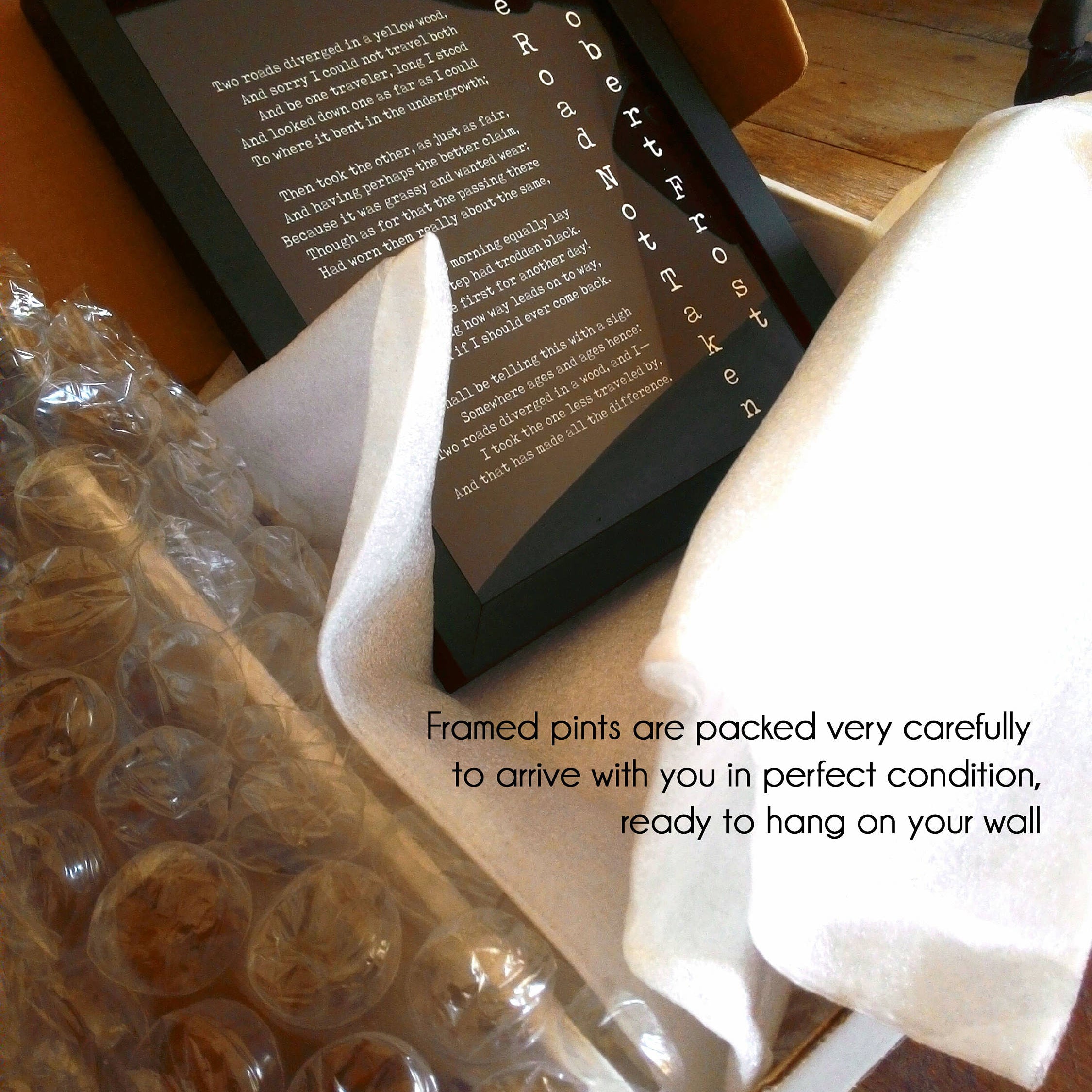 Framed Rudyard Kipling Poem If - BookQuoteDecor