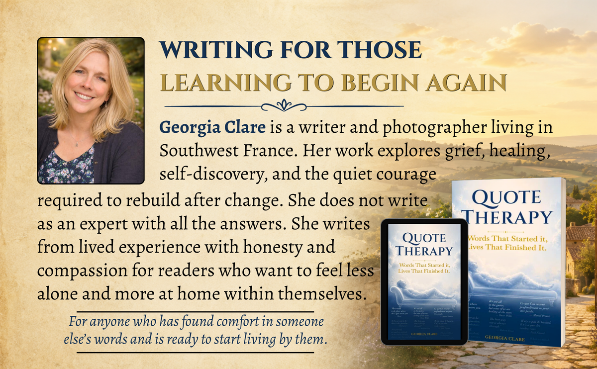 About the author Georgia Clare, writer and photographer in southwest France
