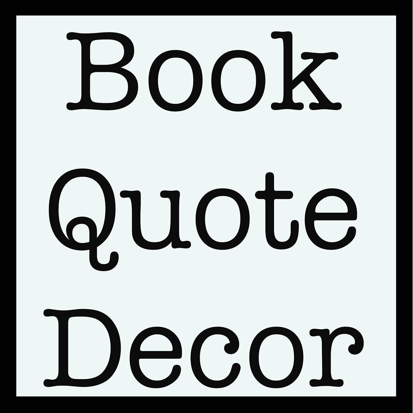 Roald Dahl MATILDA Wall Art Print in Black & White, Never Do Anything By Halves Quote for Kid's Room