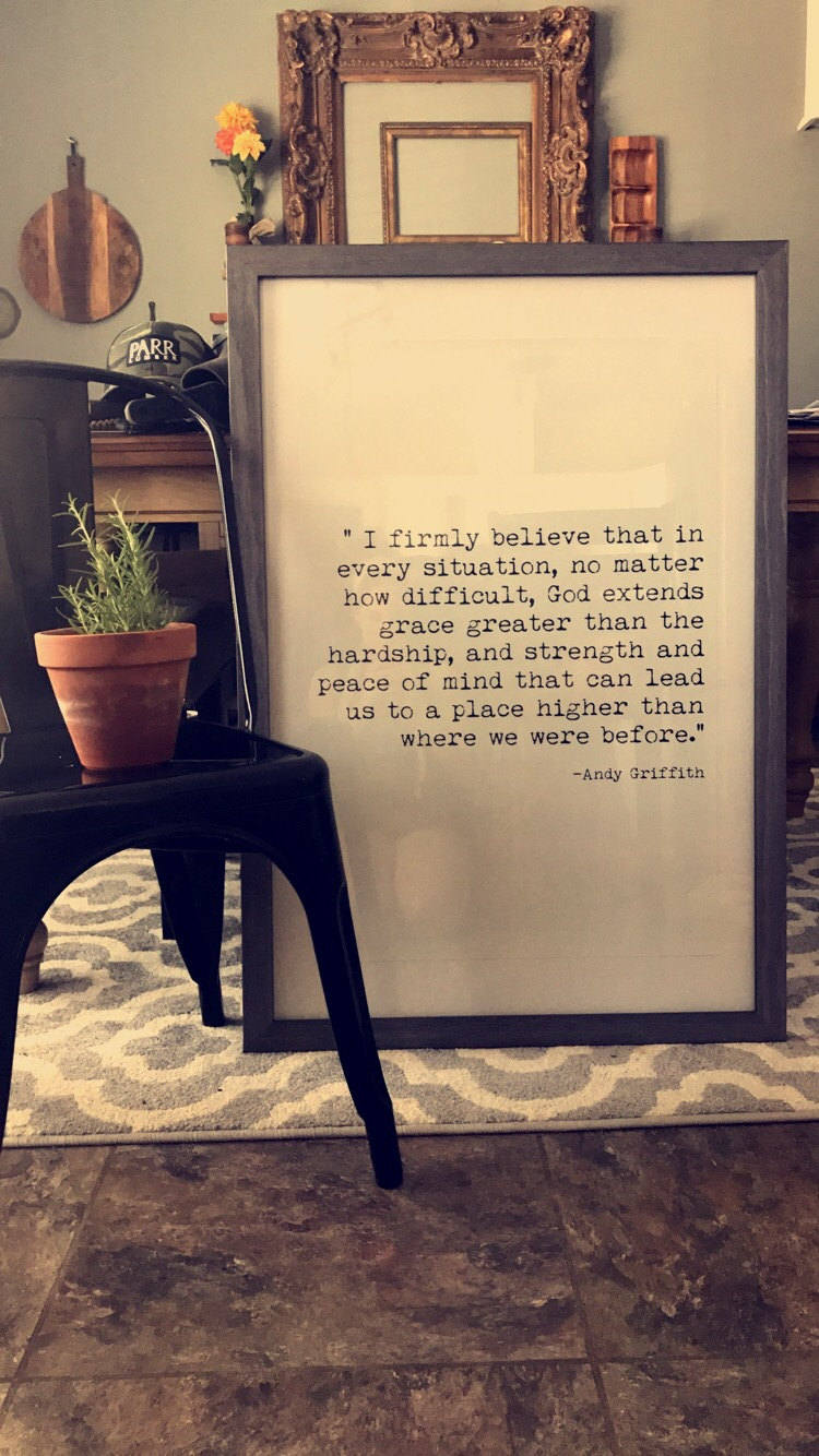 Quote Custom Poster, Custom Quote Print