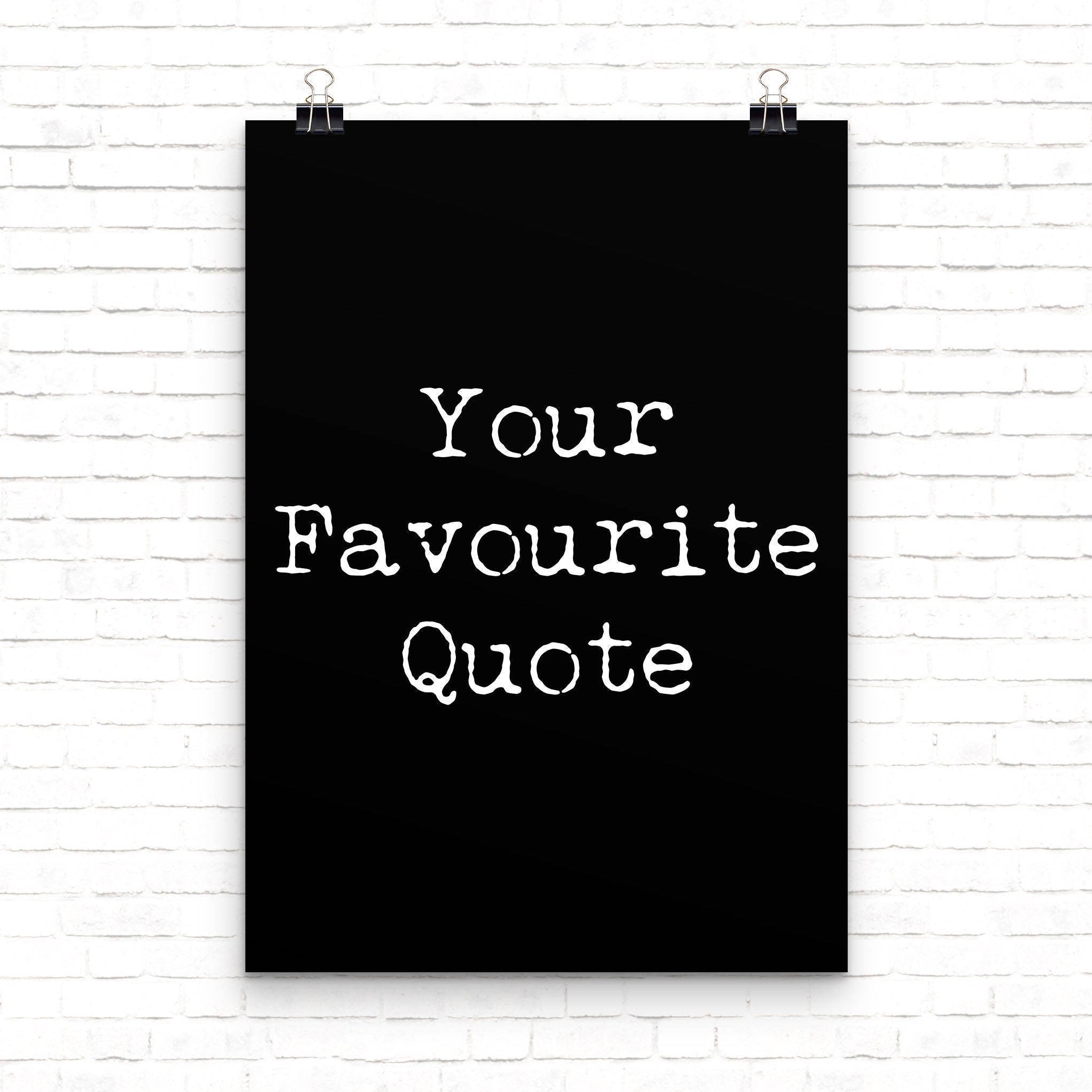 Personalised Gift Print, Custom Print