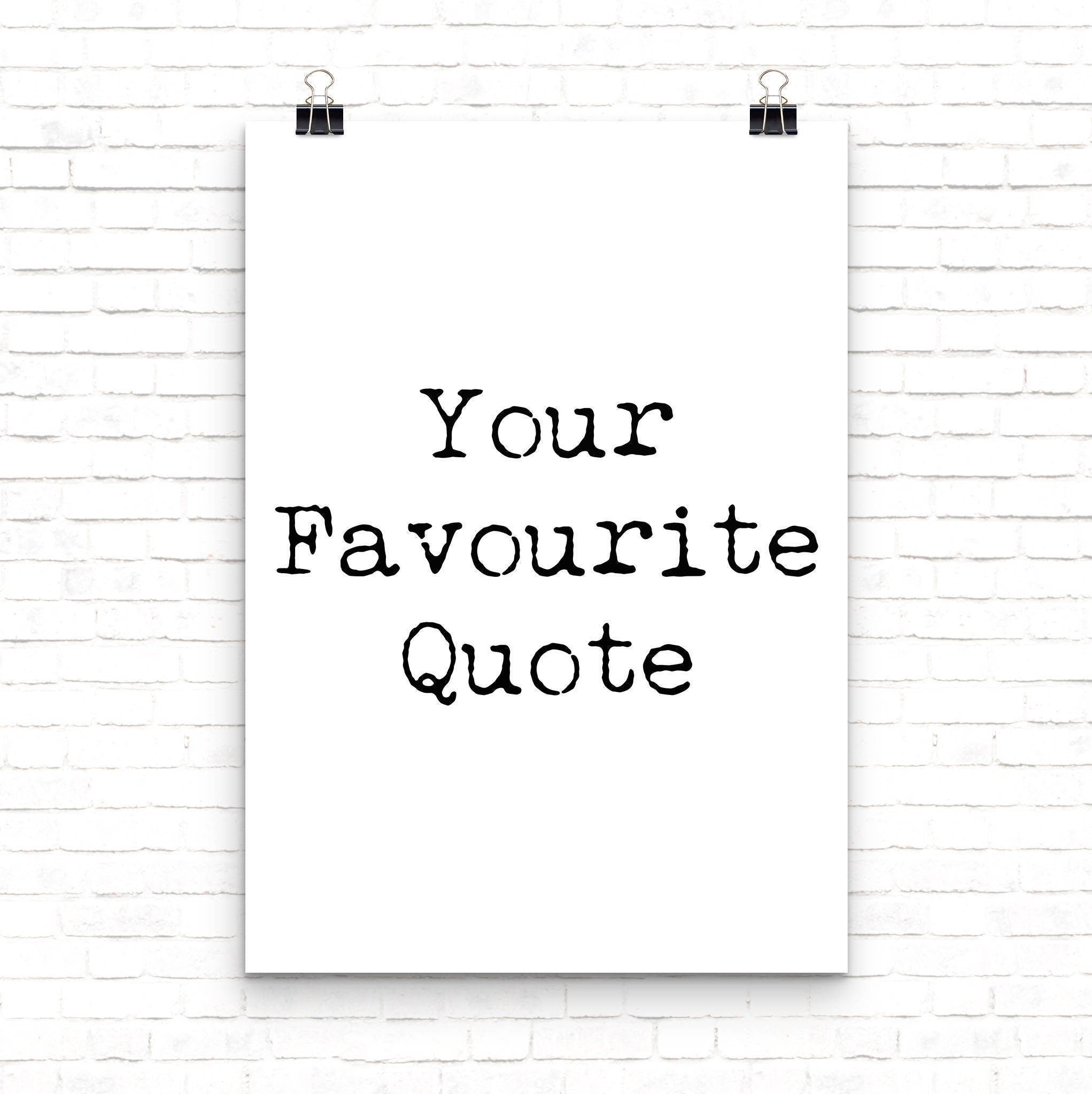 Personalised Gift Print, Custom Print