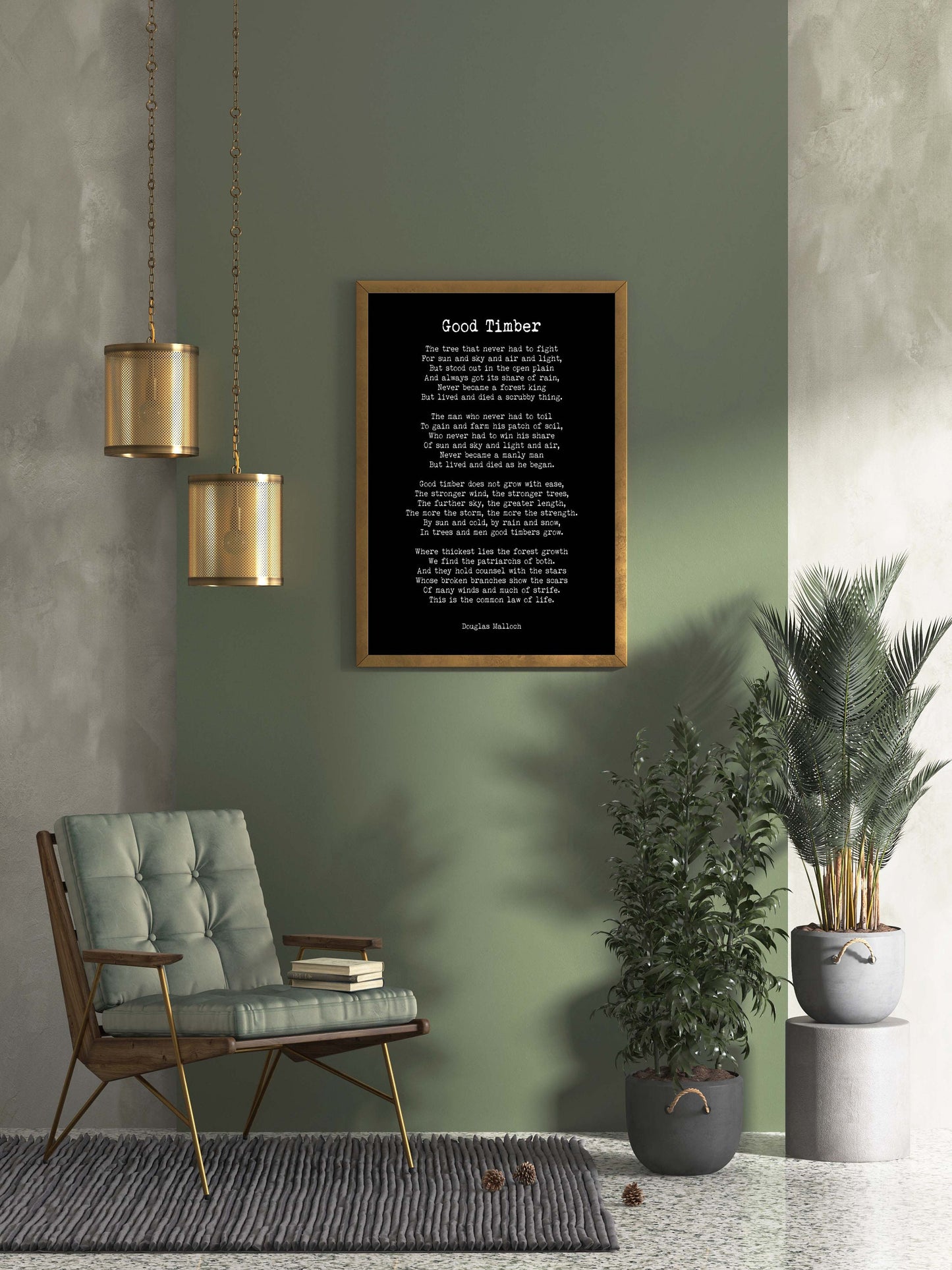 Mormon Quote Good Timber Poem, Thomas S Monson