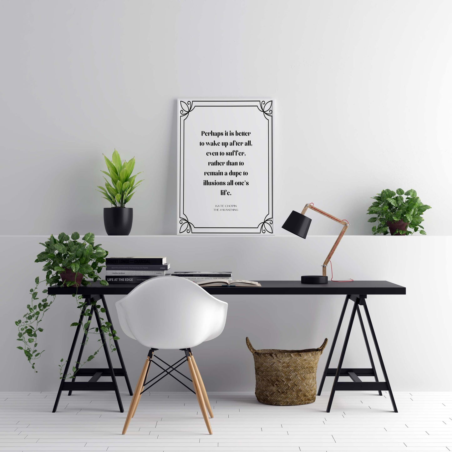 Kate Chopin Quote Print The Awakening Literary Wall Art