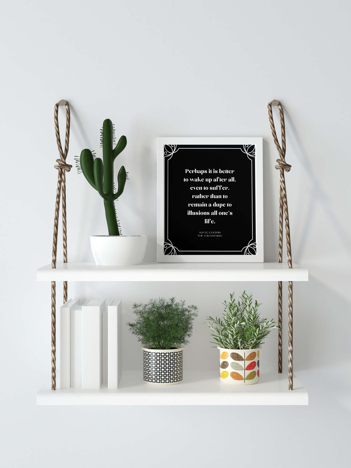 Kate Chopin Quote Print The Awakening Literary Wall Art