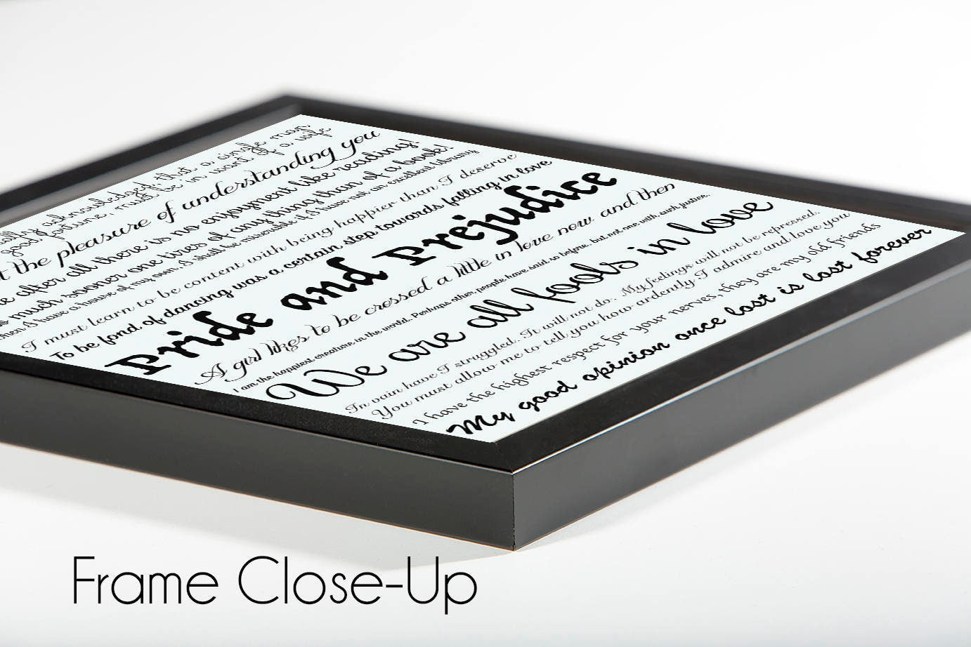 Charles Dickens Quote Print – Great Expectations Love and Existence Wall Art