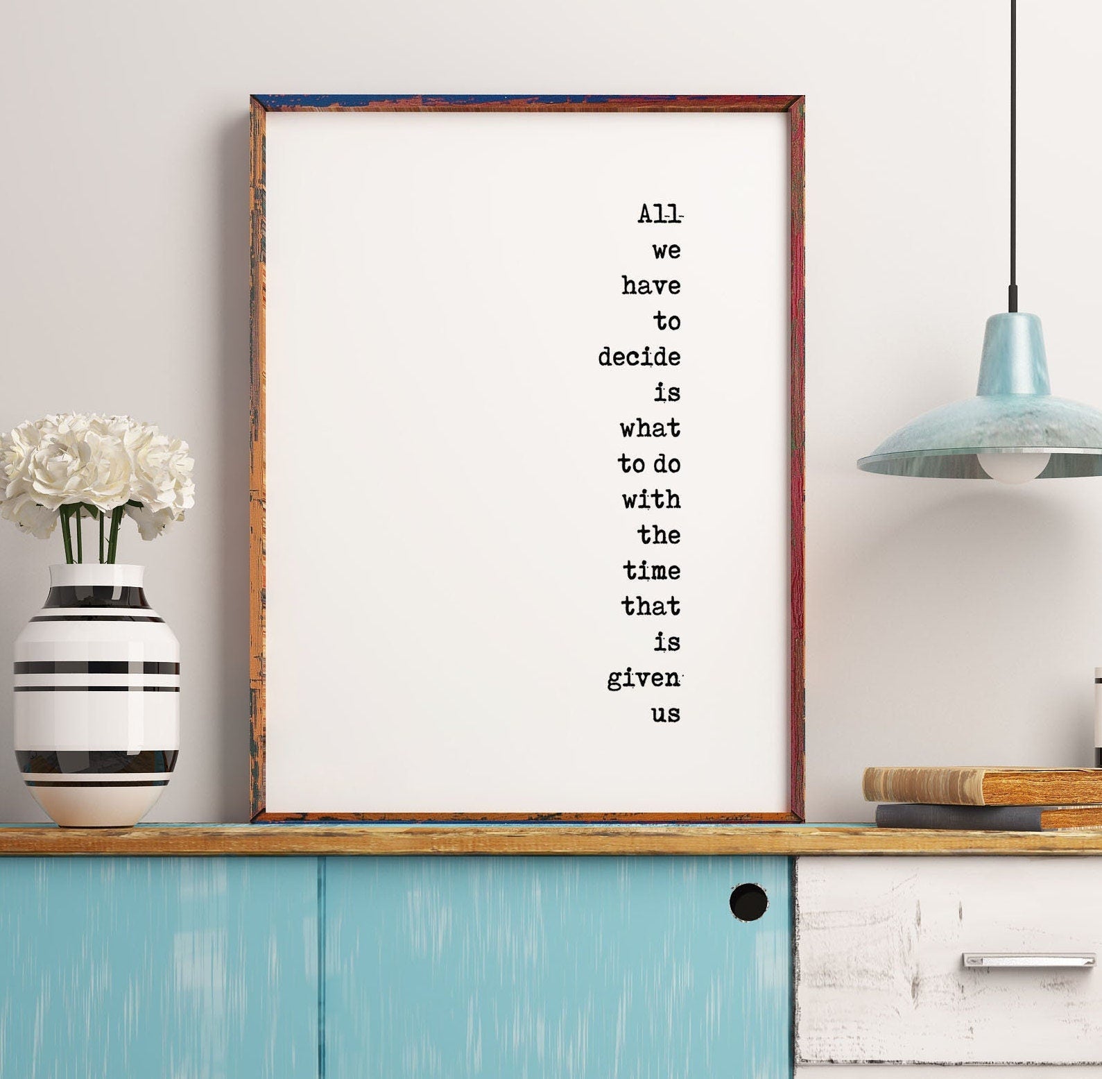 Motivation Print, Inspirational Quote Print
