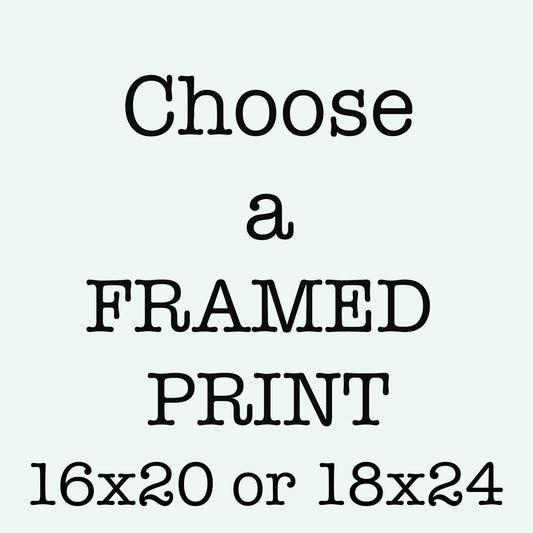 Framed Art, Custom Frame