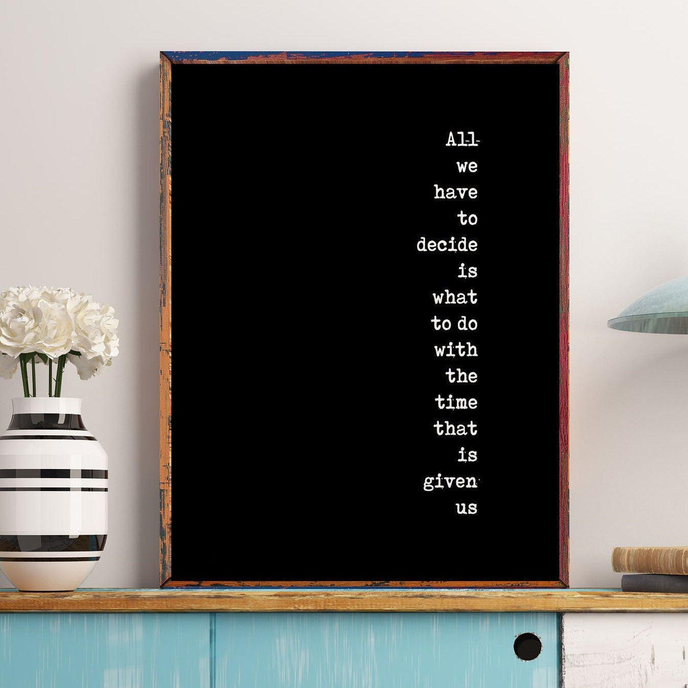 Motivation Print, Inspirational Quote Print