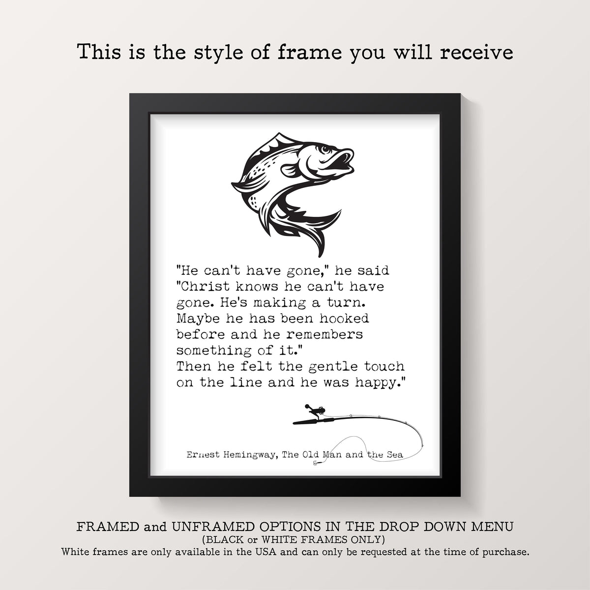 Breakfast at Tiffany Audrey Hepburn Art, Truman Capote Quote "I love you" Framed Unframed