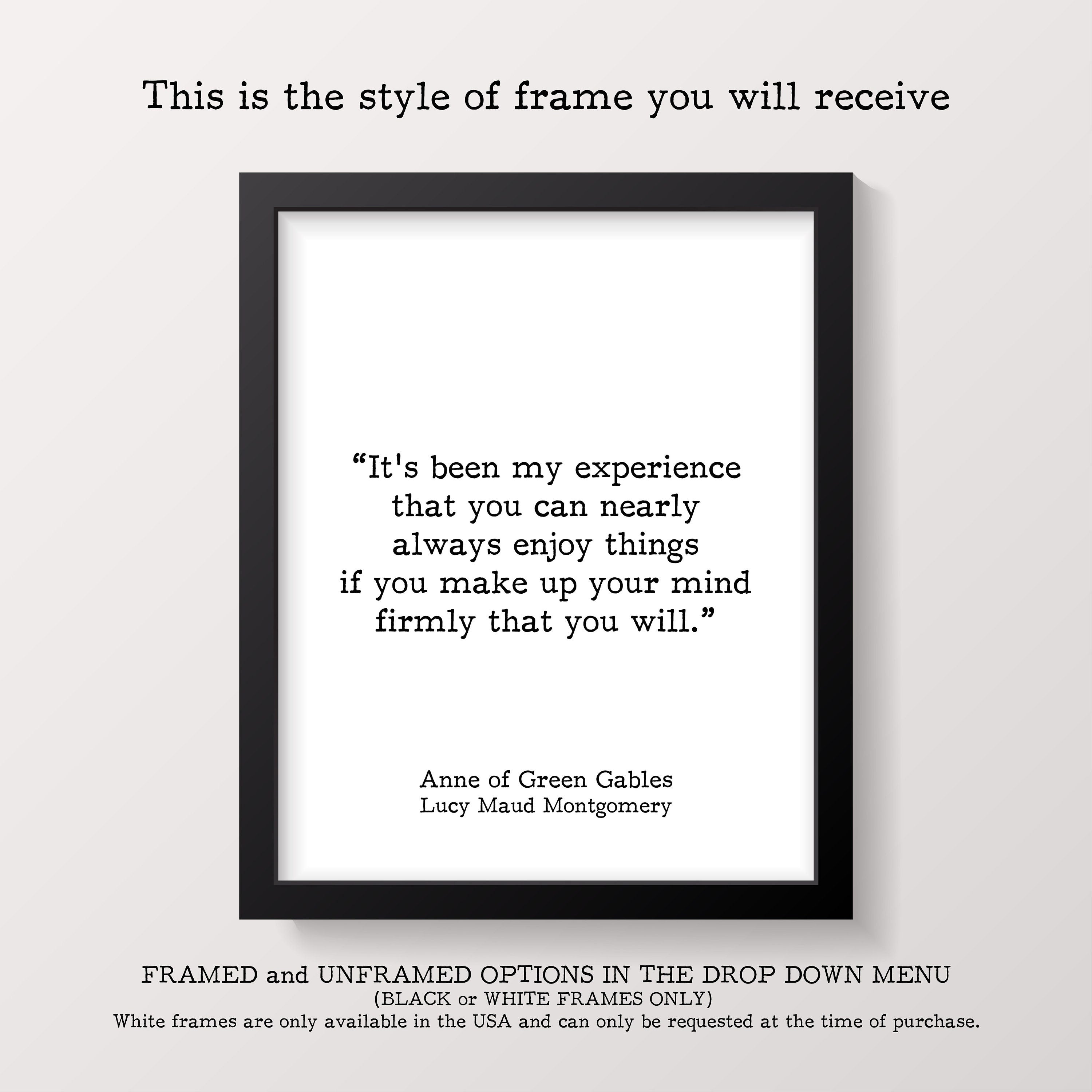 Alice in Wonderland The Secret Quote Print, Mad Hatter Unframed Wall Art Prints in Black & White for Wall Decor