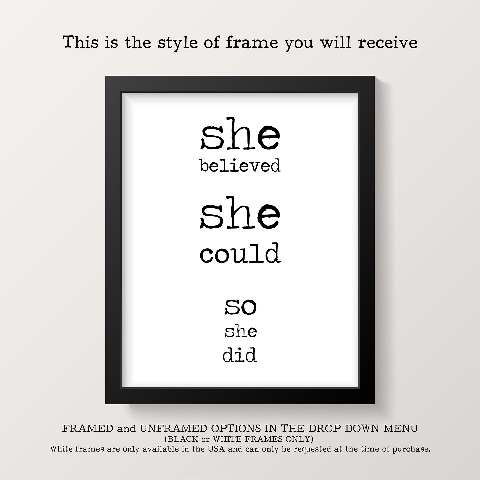 Simple Inspirational Breathe Print – Relaxation Wall Art - Black or White Background