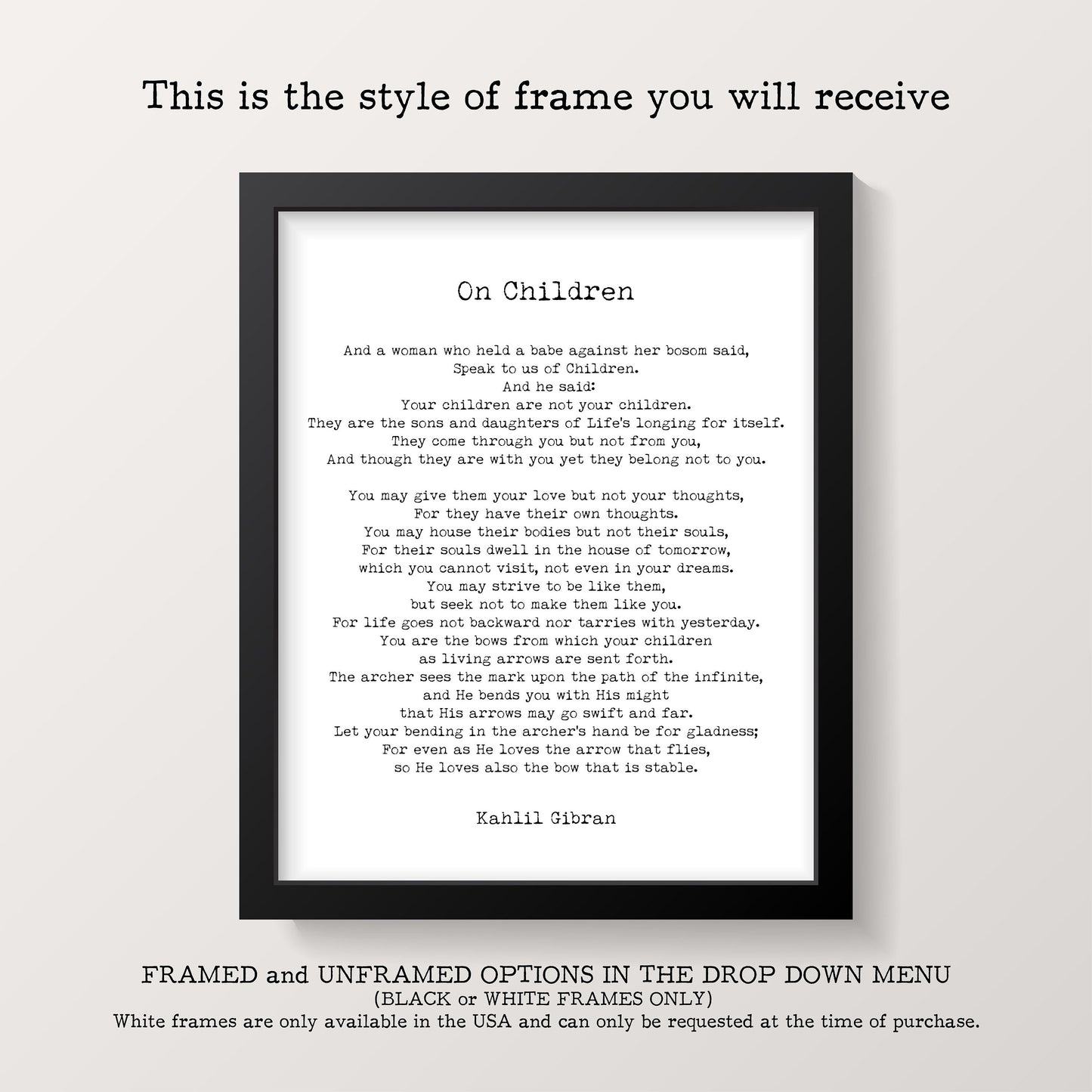 Winnie the Pooh Dream Quote Print – AA Milne Framed or Unframed Art Decor