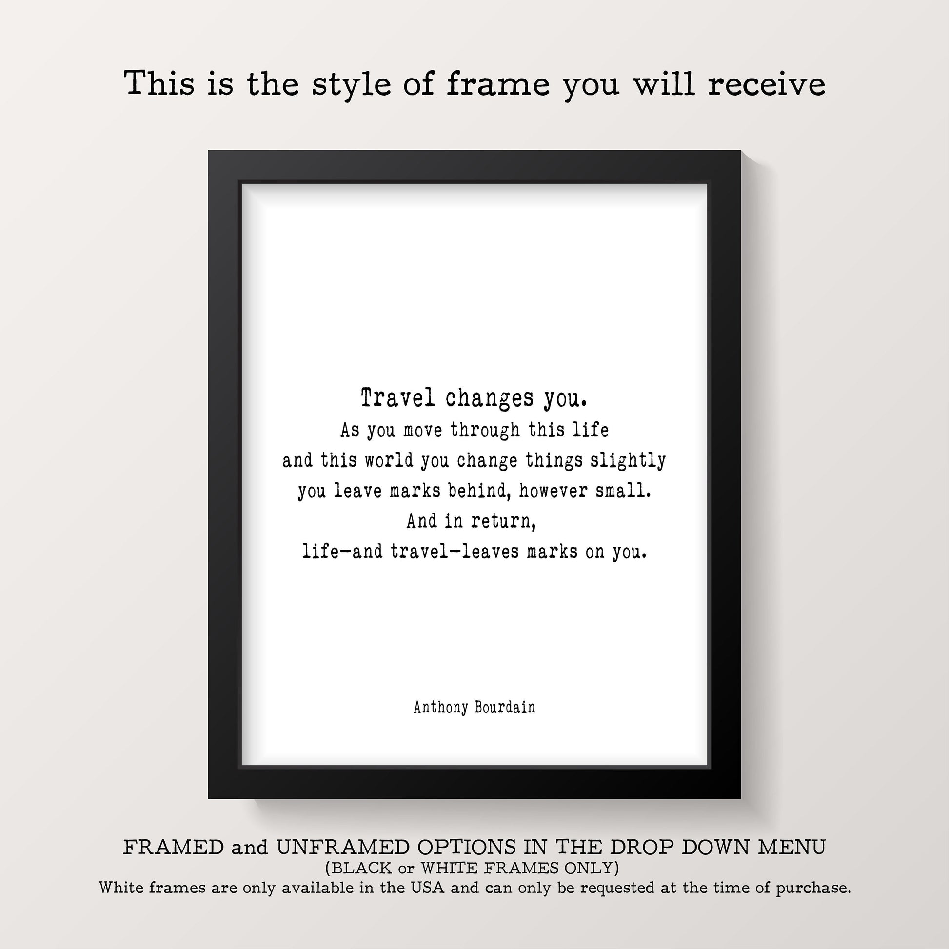 Einstein Quote Art Print – Black & White Minimalist Inspirational Wall Decor