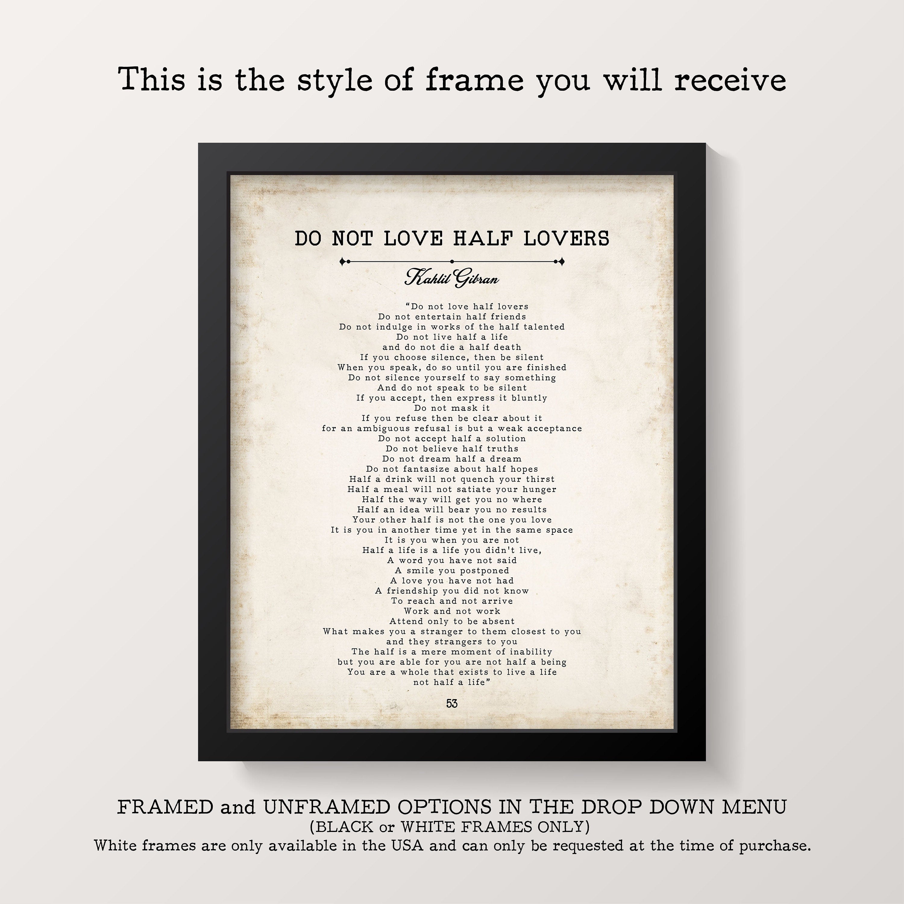 The Power of the Dog Poem Wall Art Rudyard Kipling Print