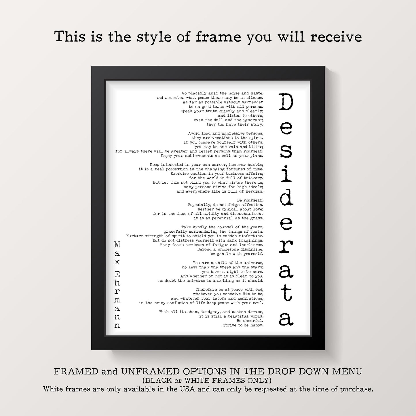 Rumi Quote Print – “Sorrow Prepares You for Joy” Minimalist Literary Wall Art
