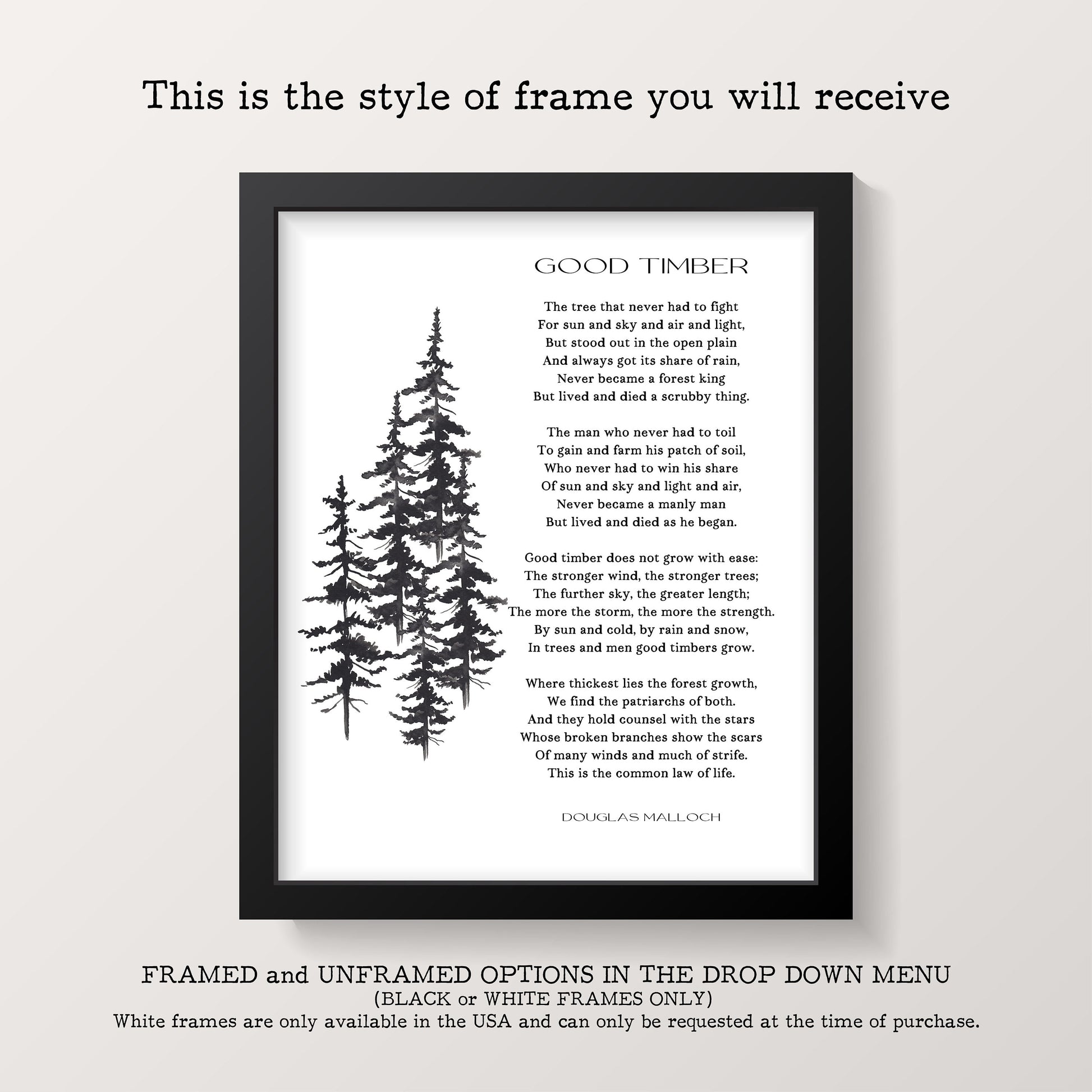 George Orwell 1984 Quote Art Print – Minimalist Black, White or Vintage Decor
