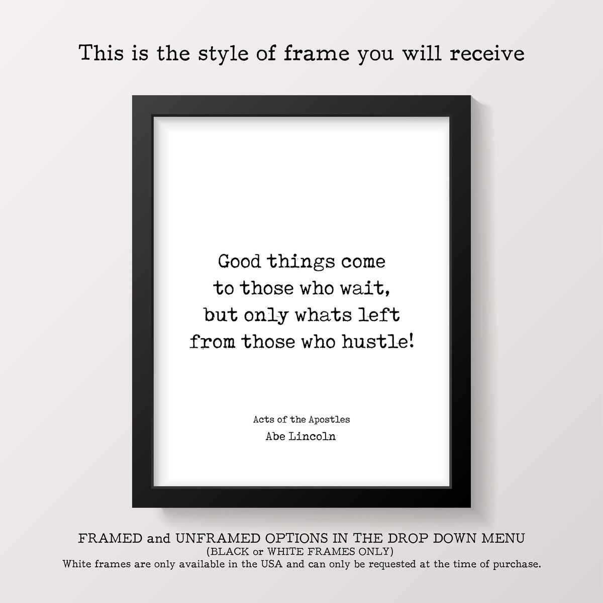 Friendship is Born Inspirational C.S. Lewis Literary Quote Print, Unframed and Framed Art Bedroom Decor