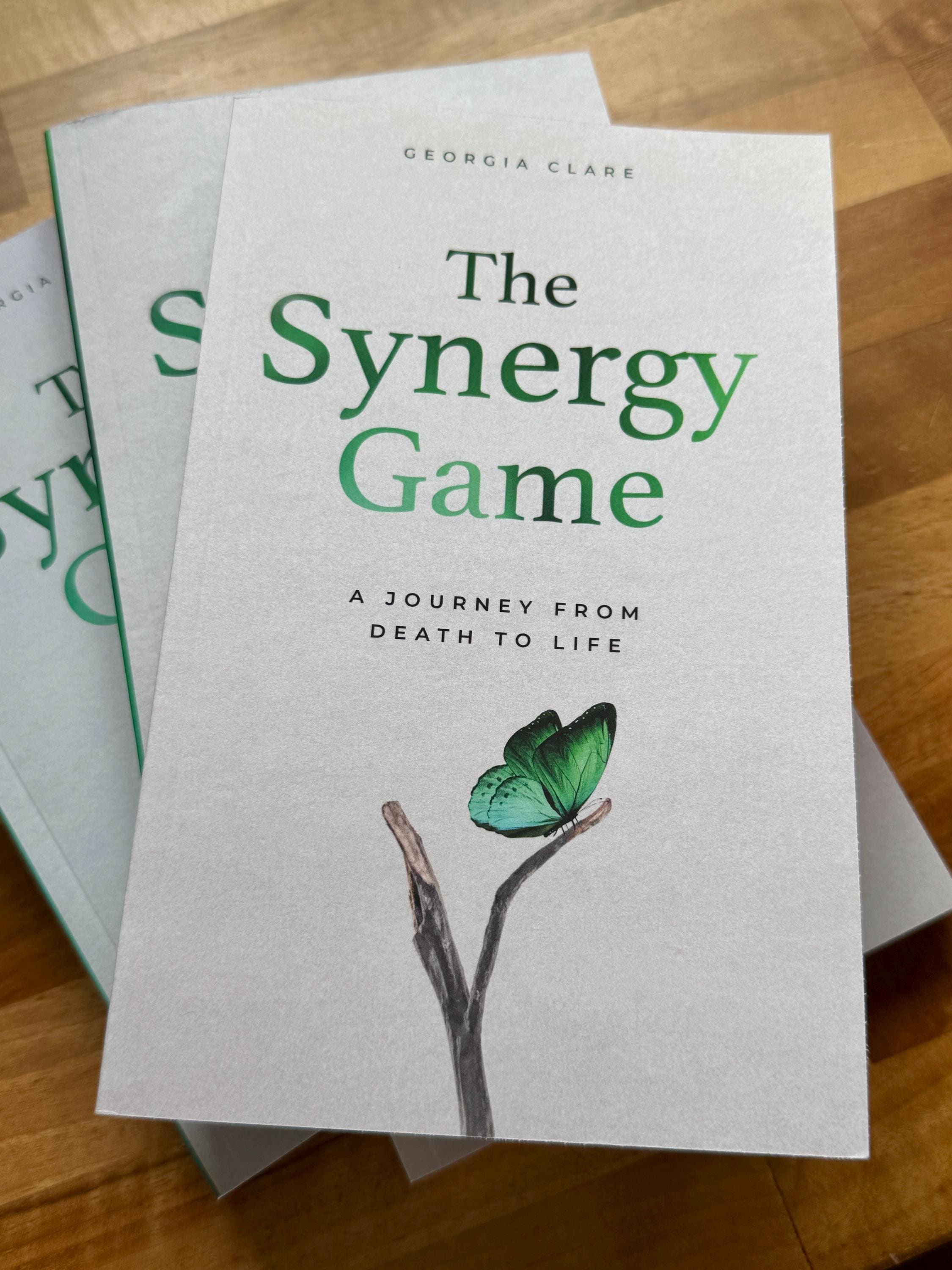 Healing After Loss Personal Growth Book - The Synergy Game by Georgia Clare