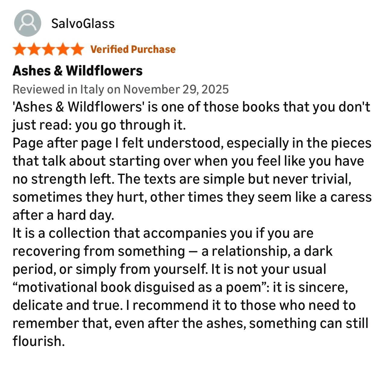 Healing Poetry Book, Grief