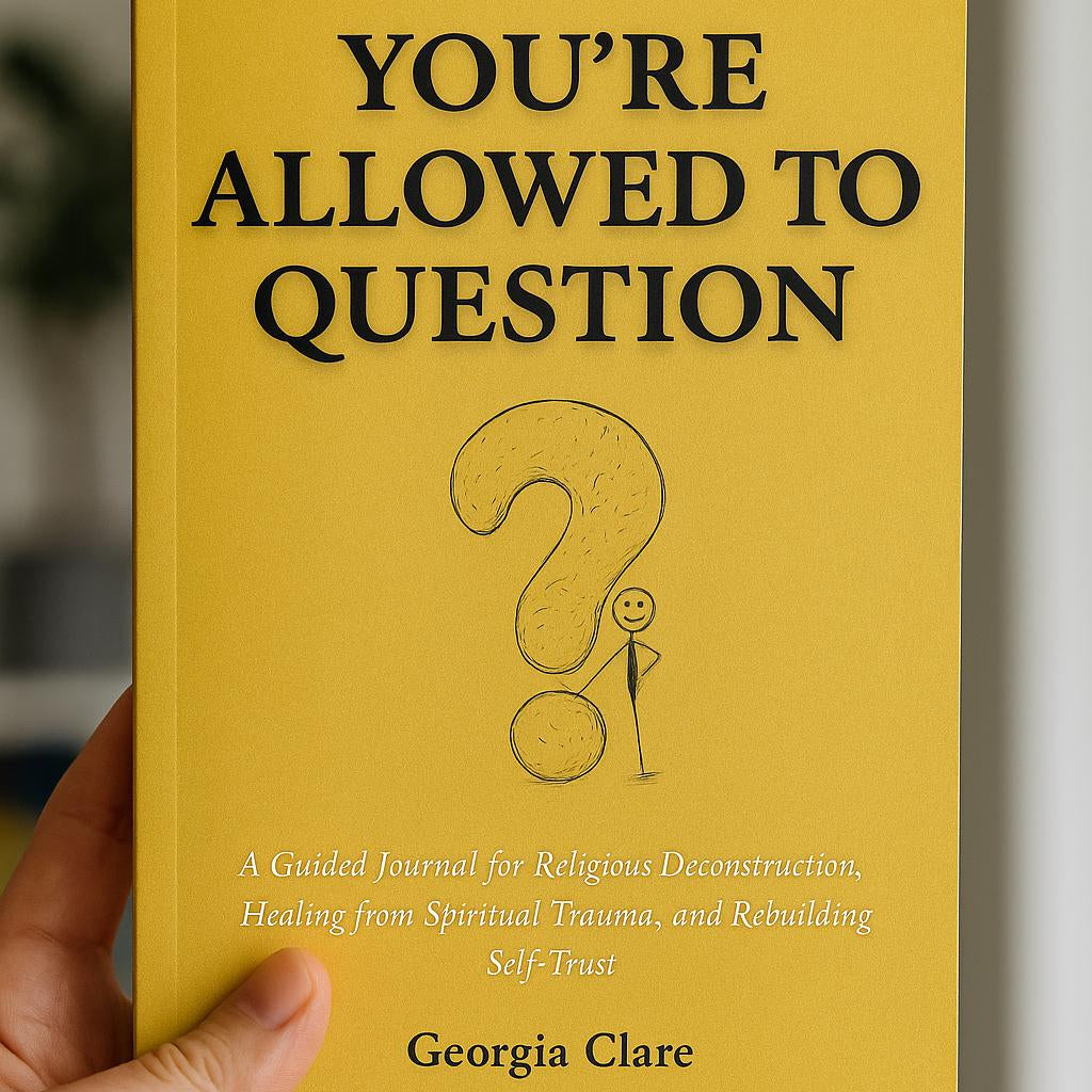 Religious Trauma Deconstruction Journal: Guided Workbook for Spiritual Healing EX JW, EX Mormon