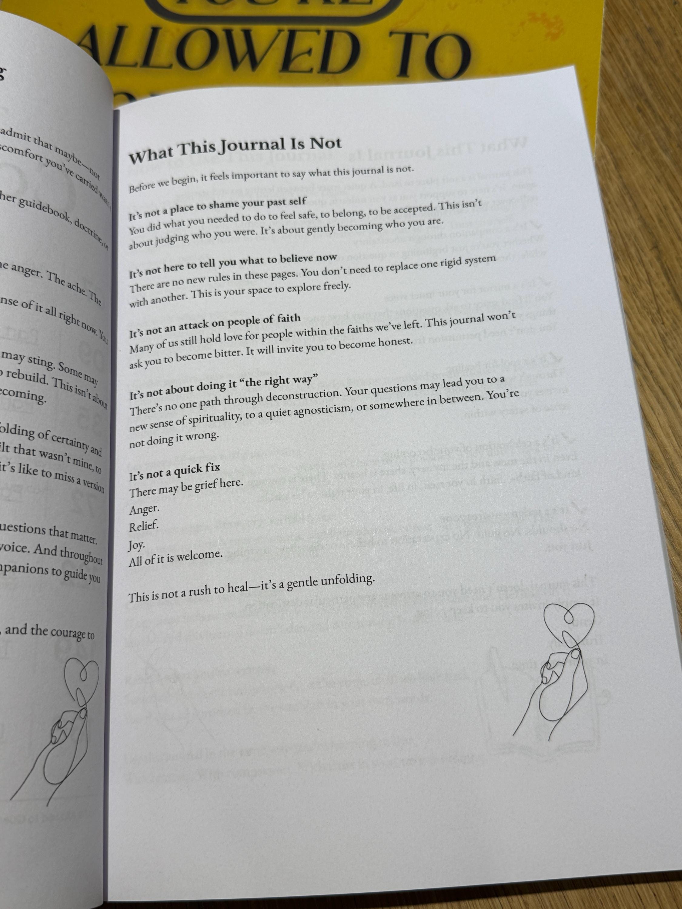 Religious Trauma Deconstruction Journal: Guided Workbook for Spiritual Healing EX JW, EX Mormon