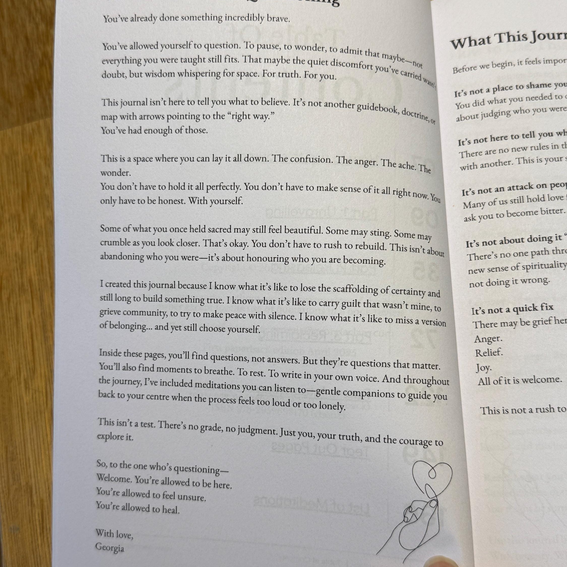 Religious Trauma Deconstruction Journal: Guided Workbook for Spiritual Healing EX JW, EX Mormon