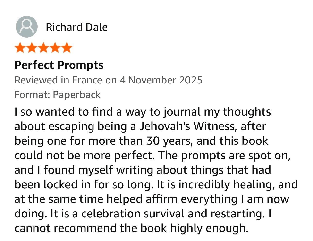 Religious Trauma Deconstruction Journal: Guided Workbook for Spiritual Healing EX JW, EX Mormon