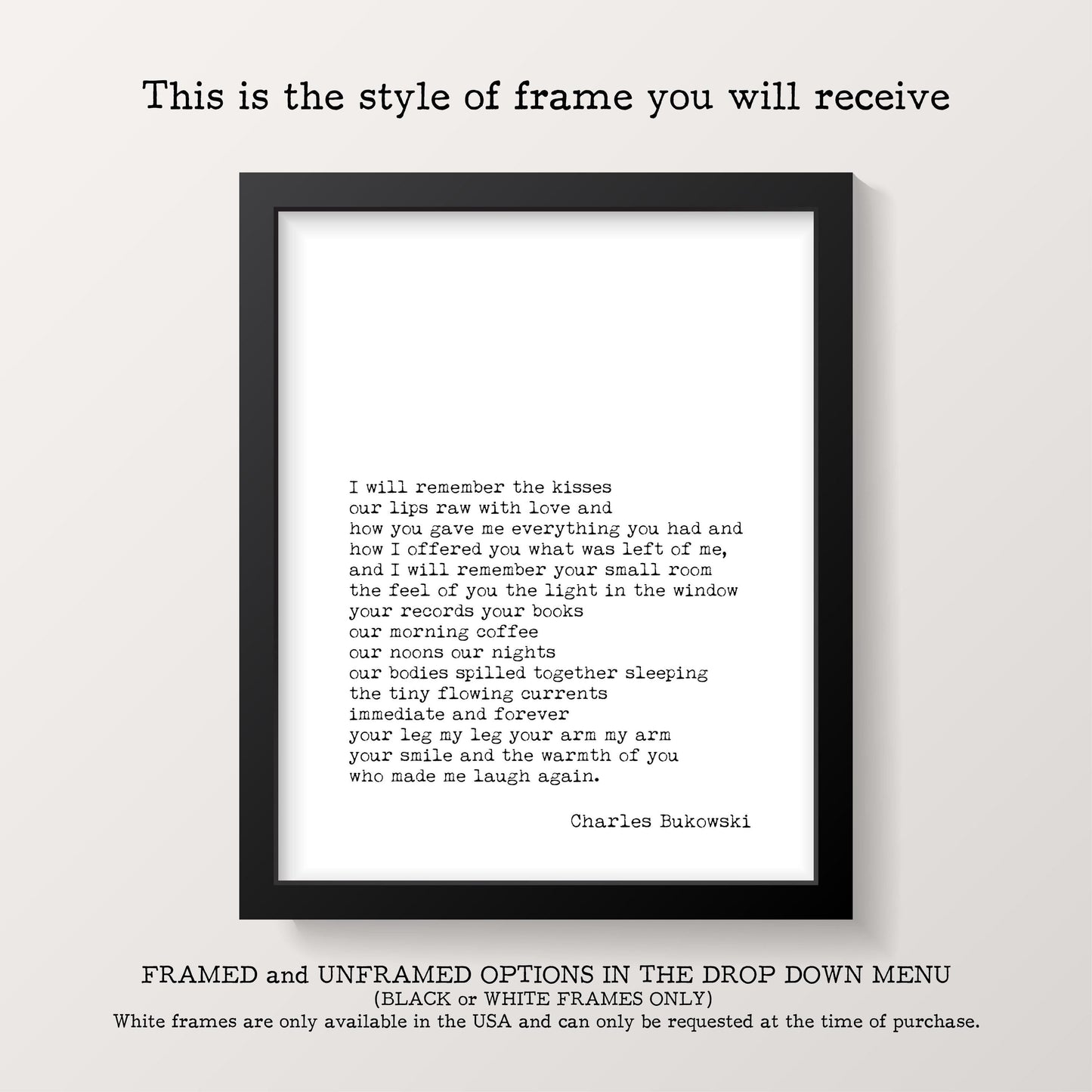 AA Milne Us Two Poem Print, Framed and Unframed Options with Minimalist Backgrounds