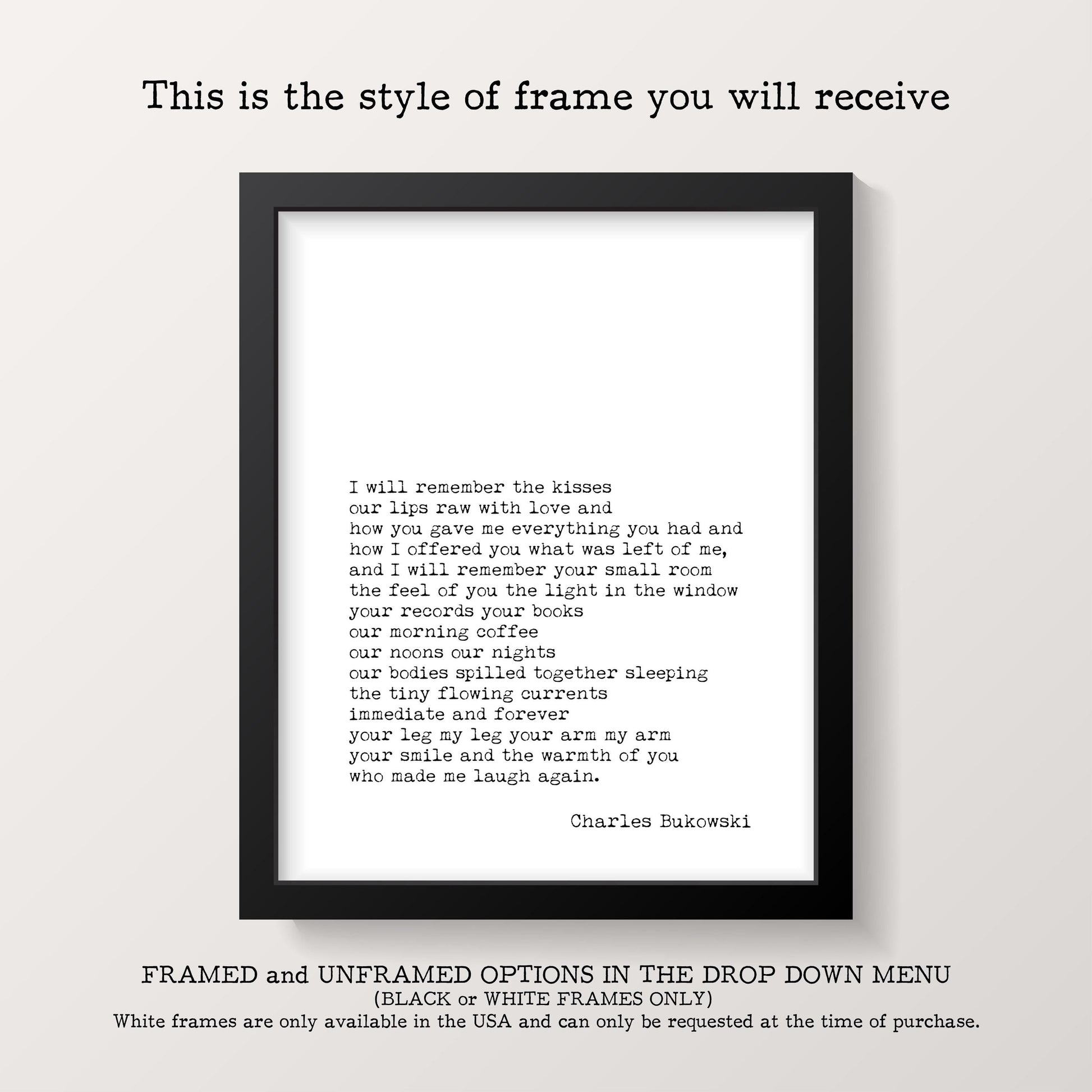 AA Milne Us Two Poem Print, Framed and Unframed Options with Minimalist Backgrounds