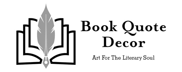 BookQuoteDecor