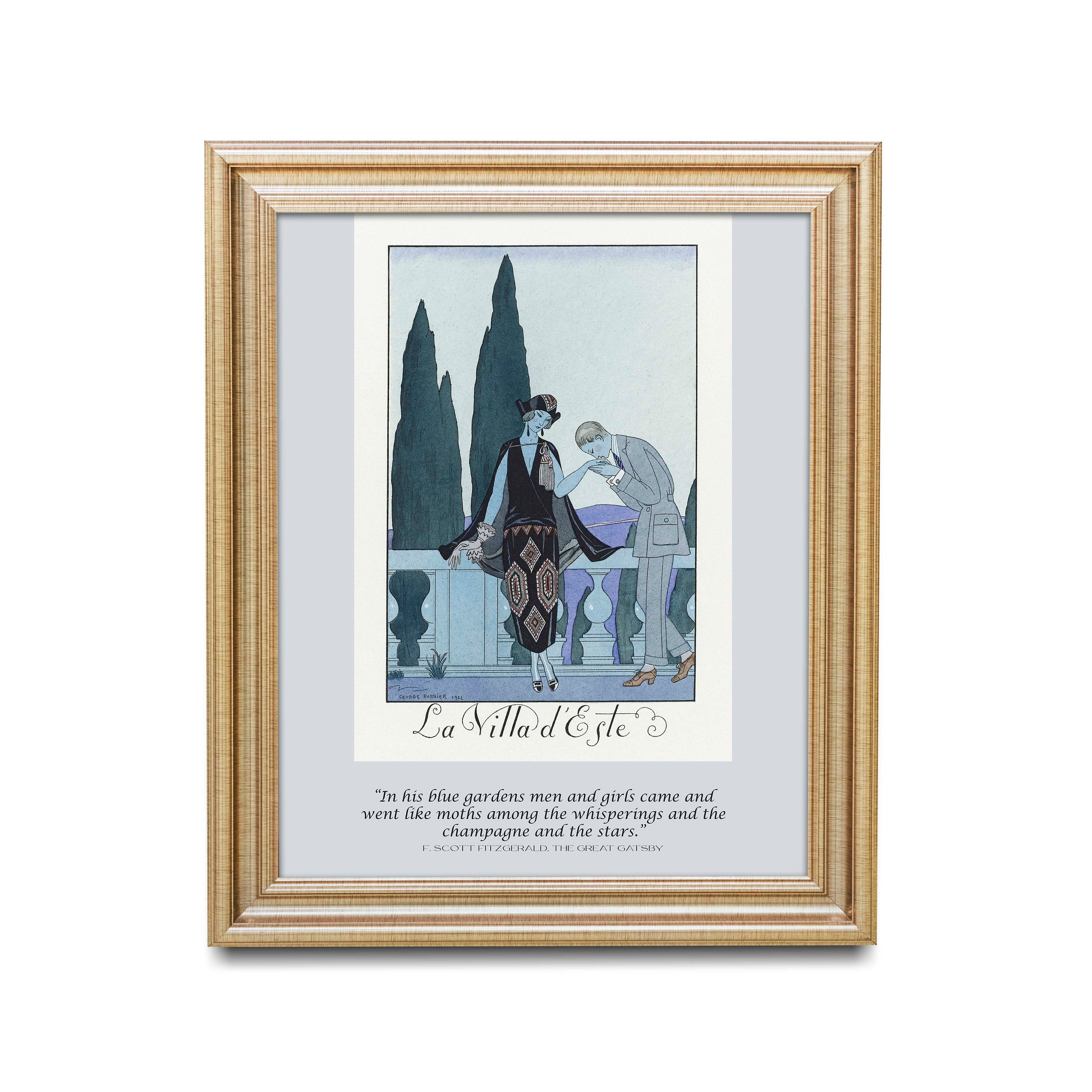 F Scott Fitzgerald - Great Gatsby - Fashion Illustration 1920s