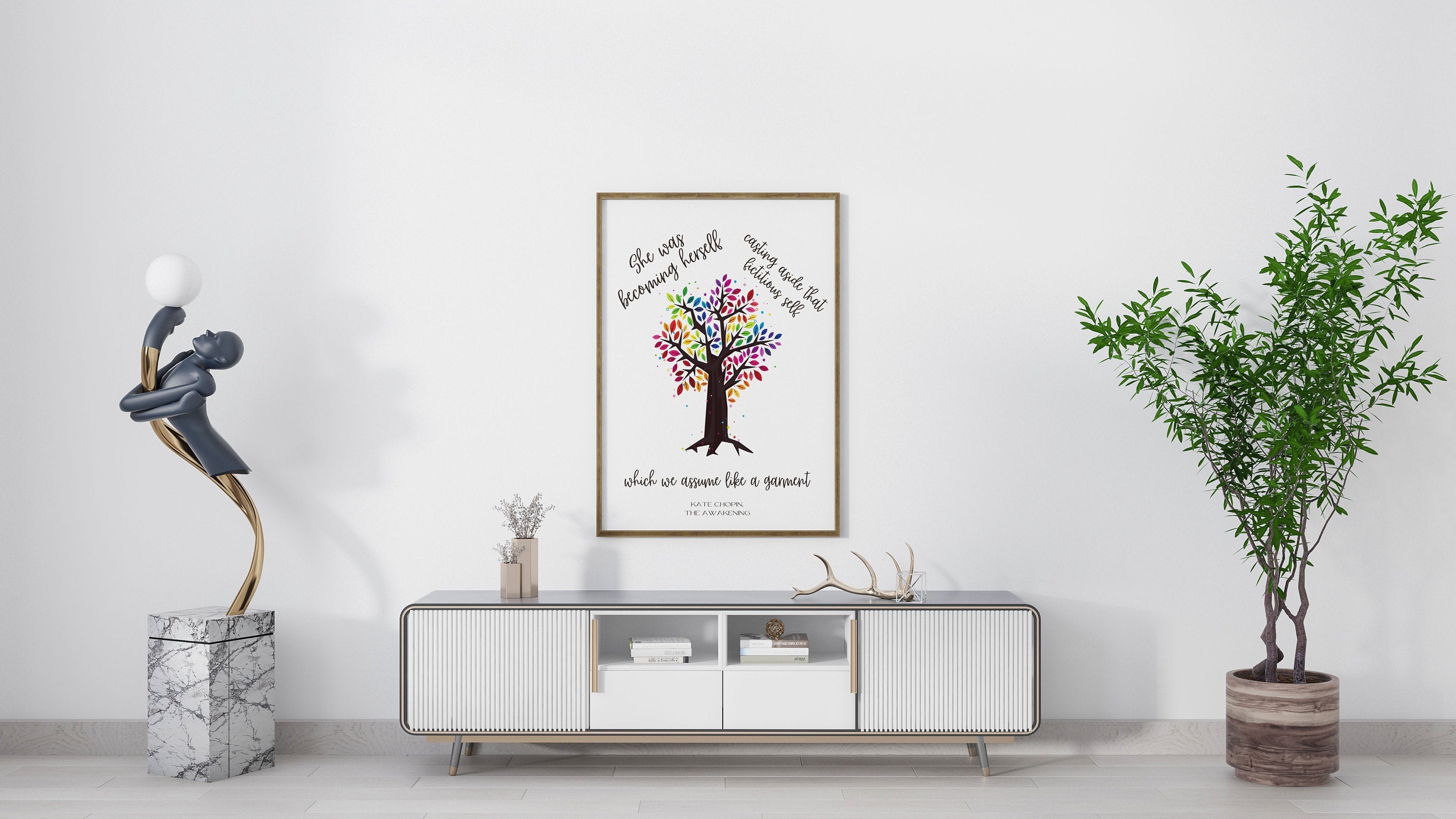 She Was Becoming Herself The Awakening Kate Chopin Print