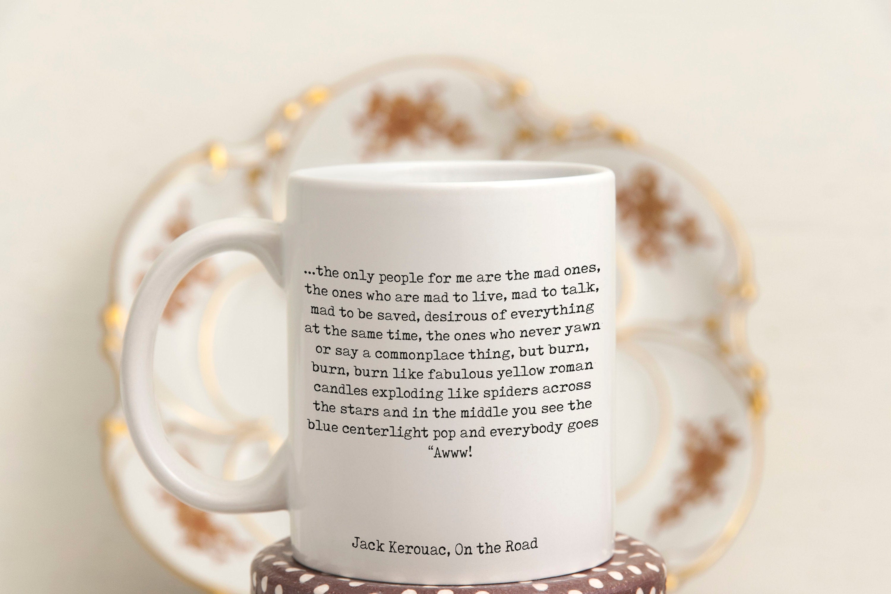 CUSTOM Quote Mug, Personalised Coffee Lover Gift, Unique Large Coffee Mug, Customized Gift