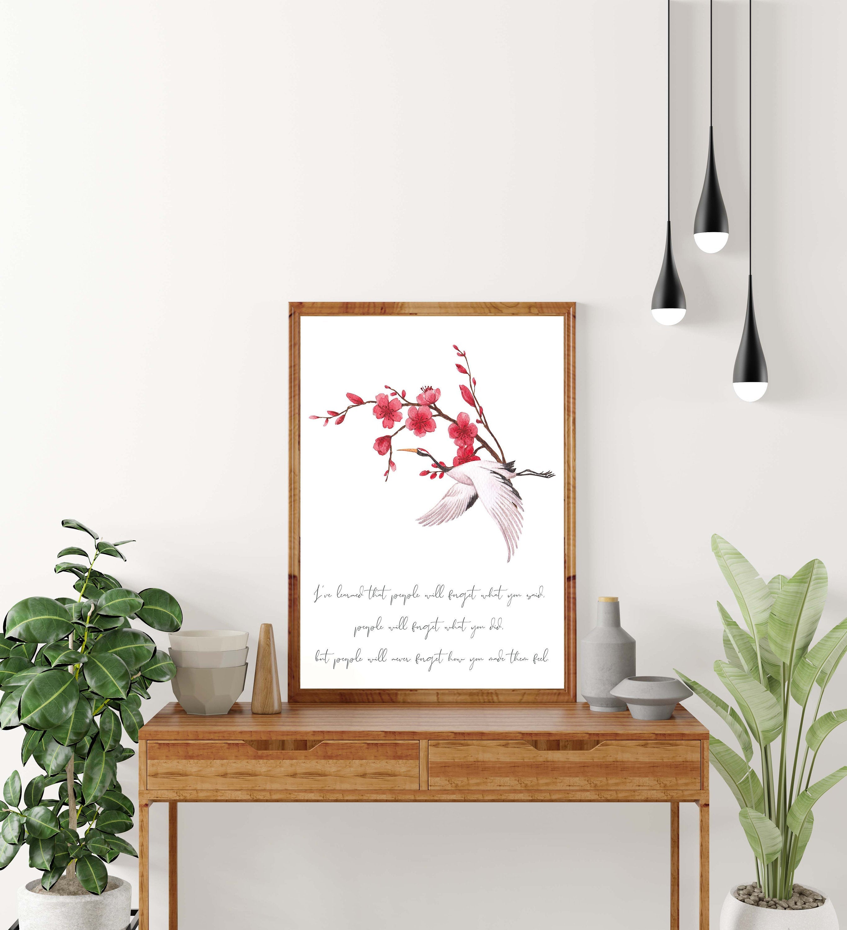 Maya Angelou I've Learned Quote Minimalist Art