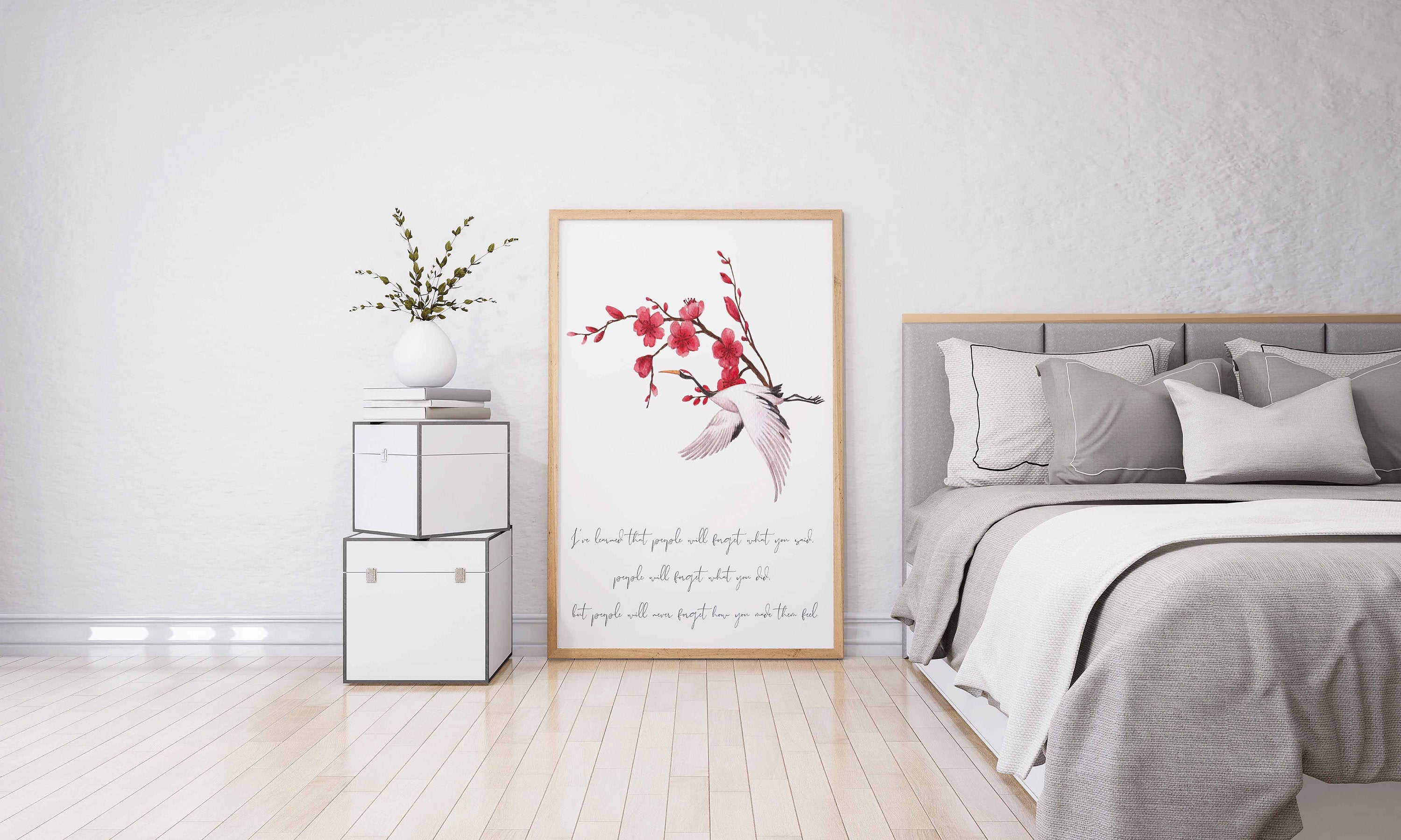 Maya Angelou I've Learned Quote Minimalist Art
