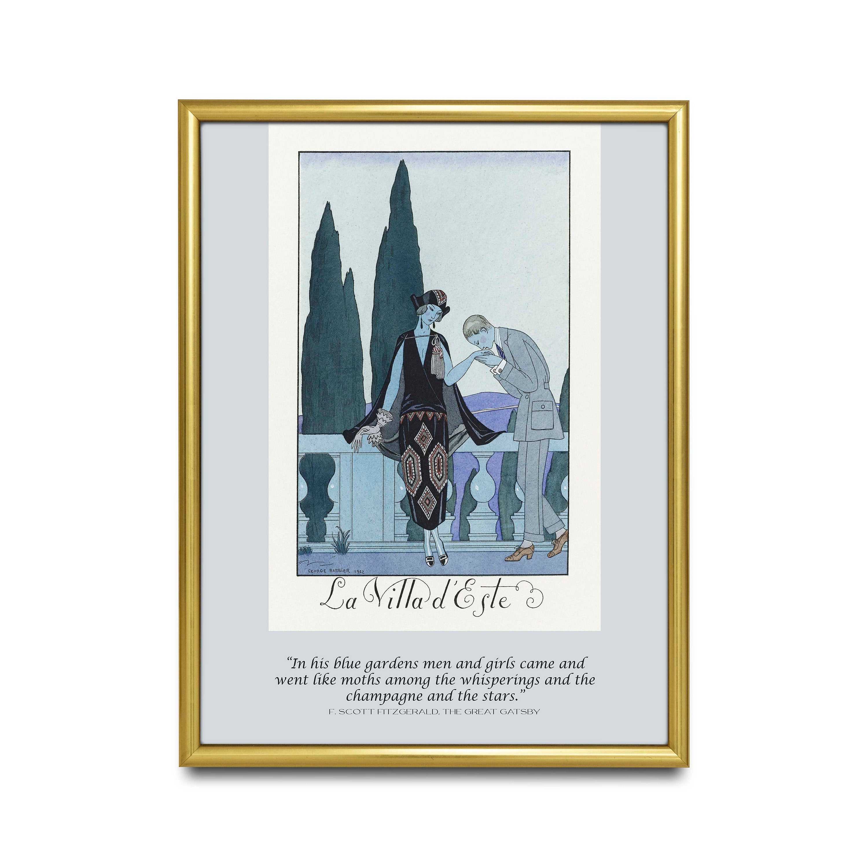 F Scott Fitzgerald - Great Gatsby - Fashion Illustration 1920s