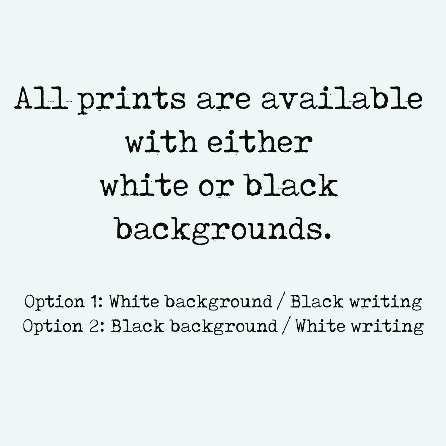 Any print as a ready to hang canvas, 16x20, 18x24, 24x36 - BookQuoteDecor