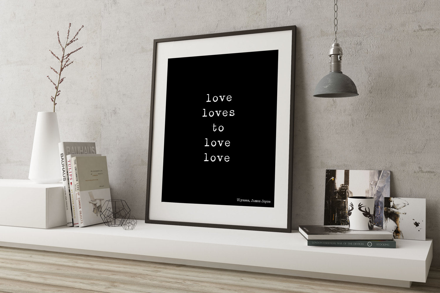 James Joyce Love Loves to Love - BookQuoteDecor