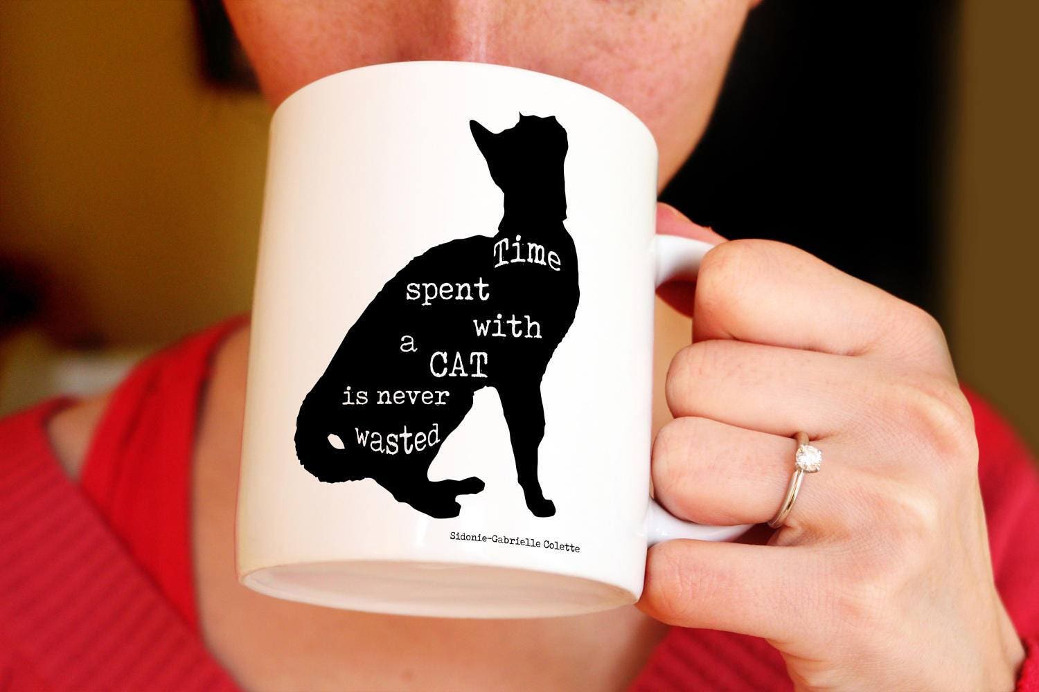 Cat Mug, Cat Coffee Mug