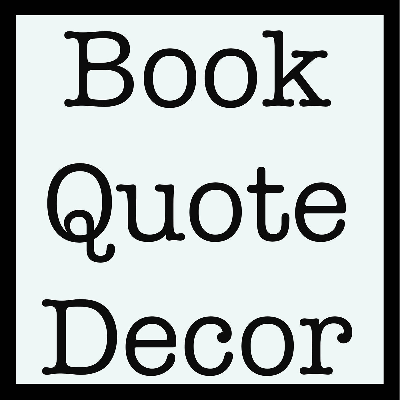 Custom Art Print Personalized - BookQuoteDecor