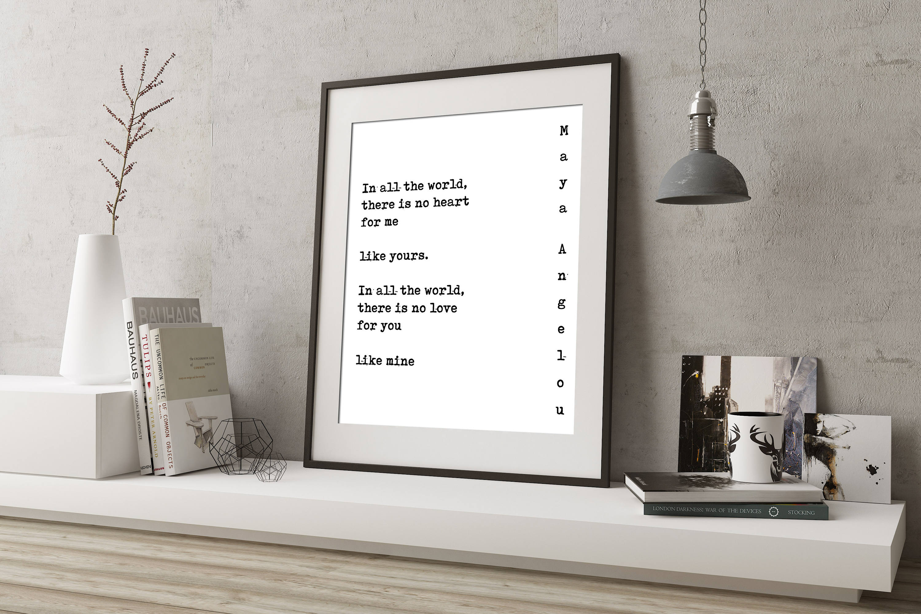 Maya Angelou Print - BookQuoteDecor