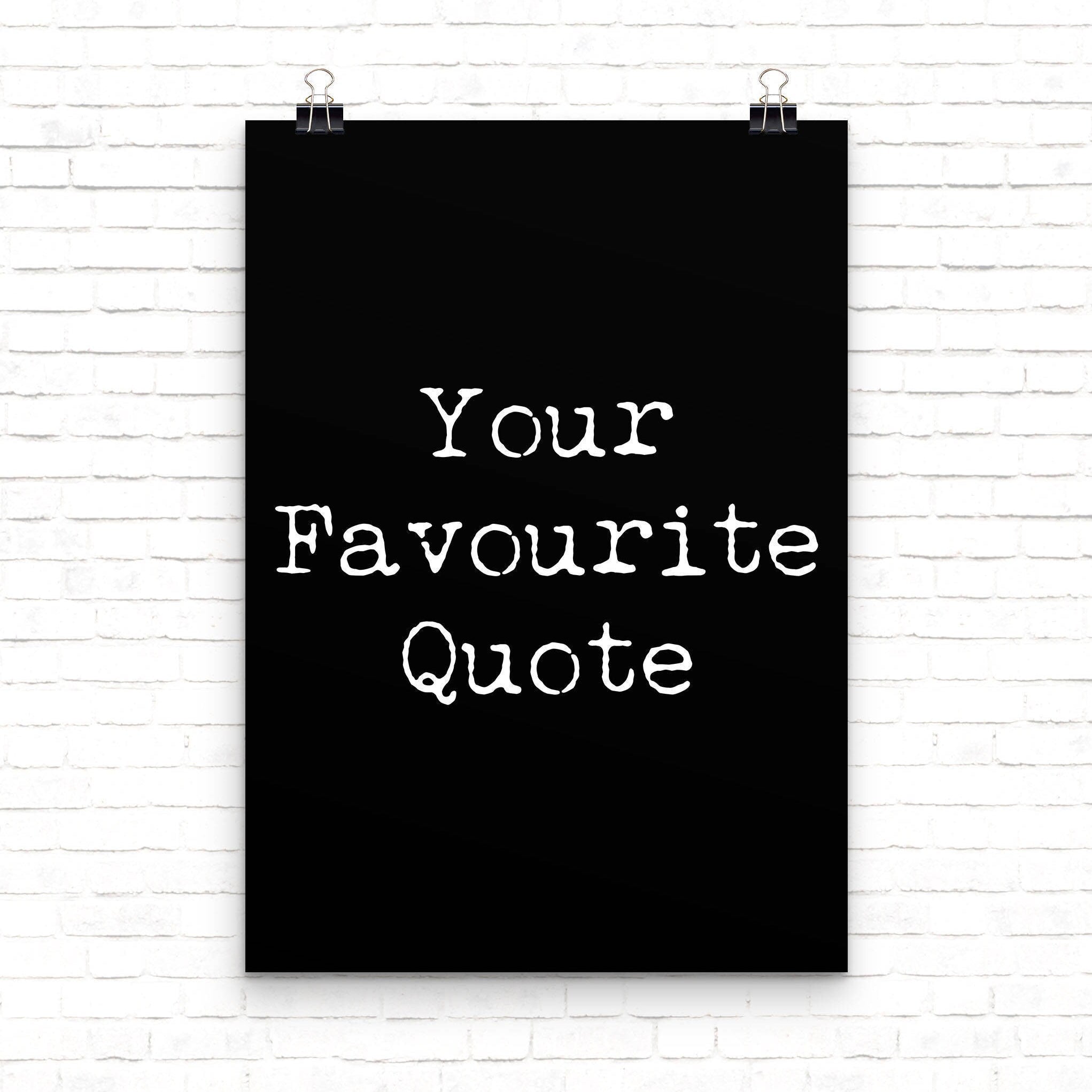 Personalised Gift Print, Custom Print