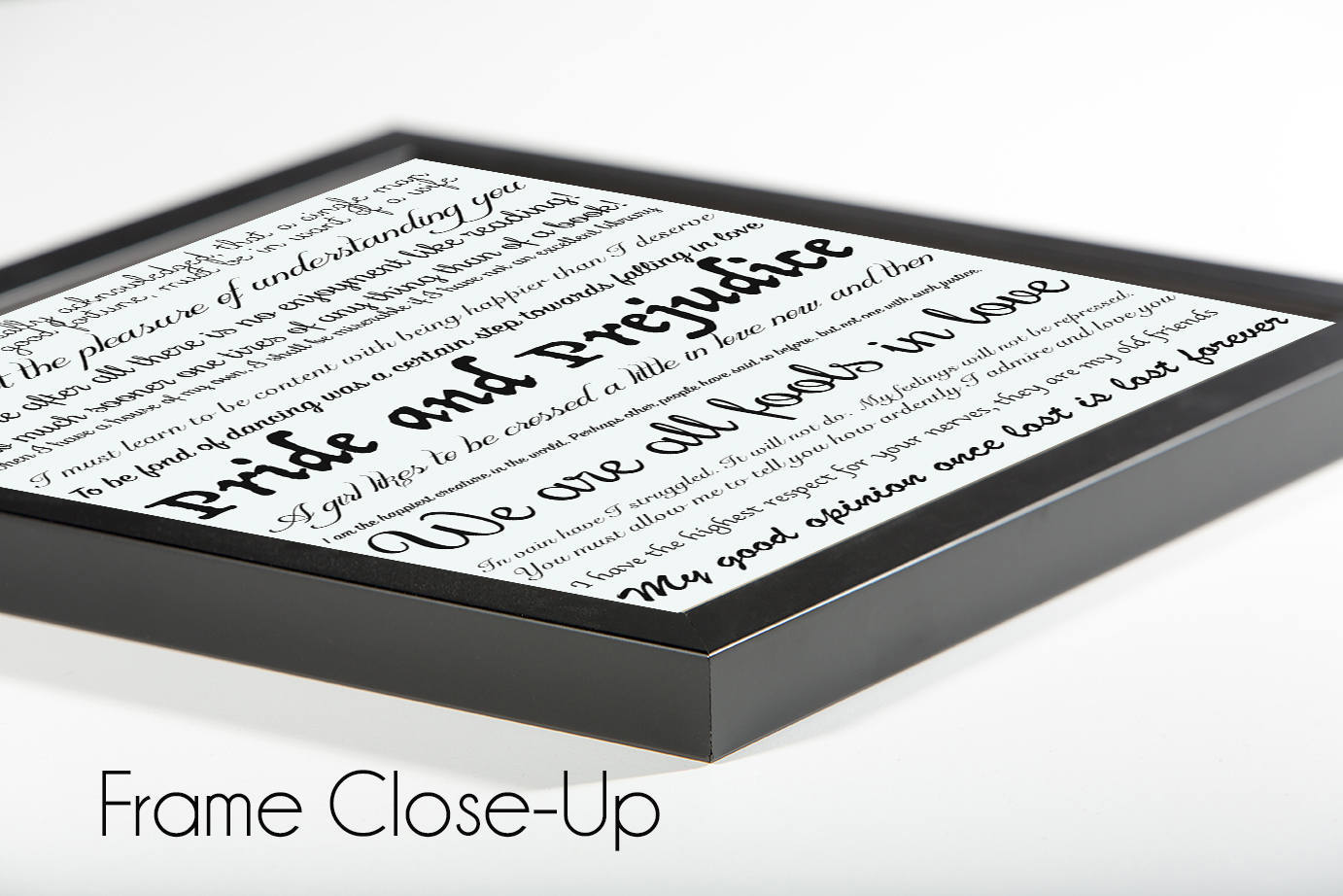 Charles Dickens Quote Framed Art Great Expectations - BookQuoteDecor