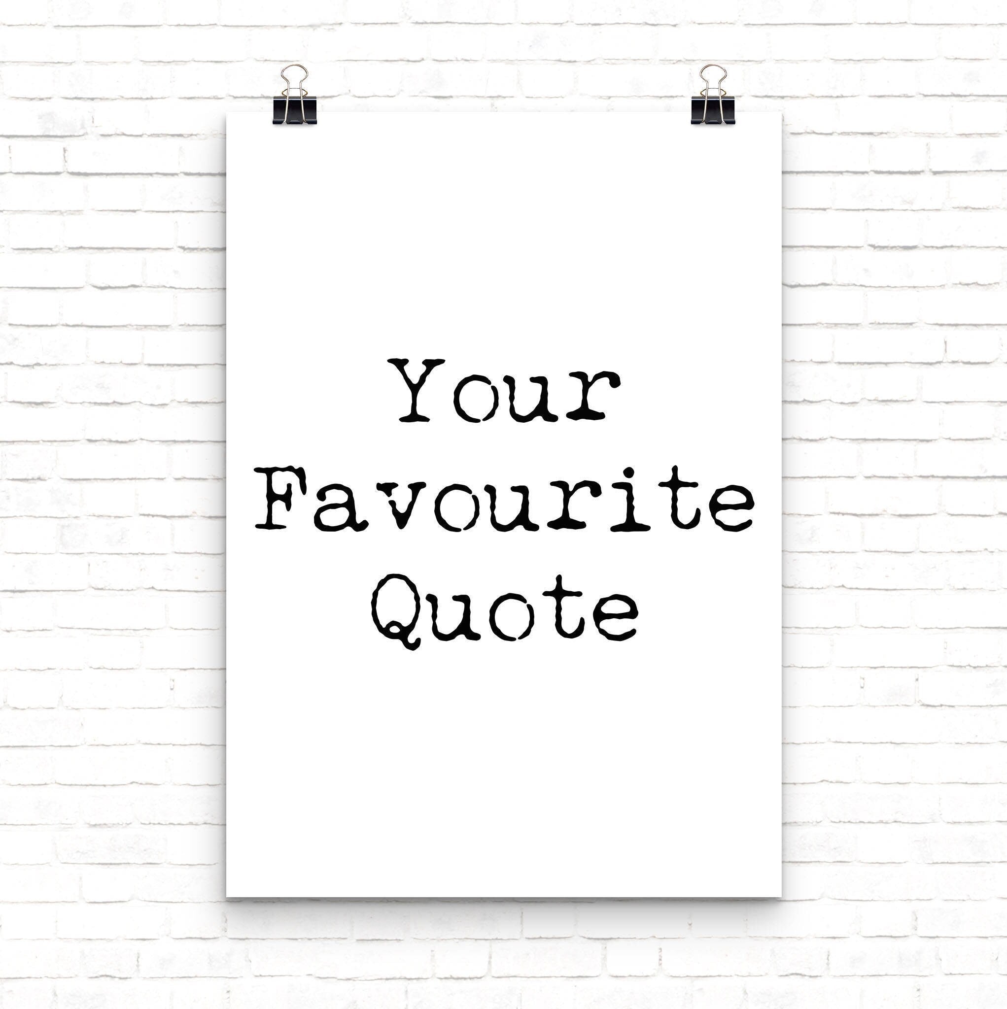 Personalised Gift Print, Custom Print