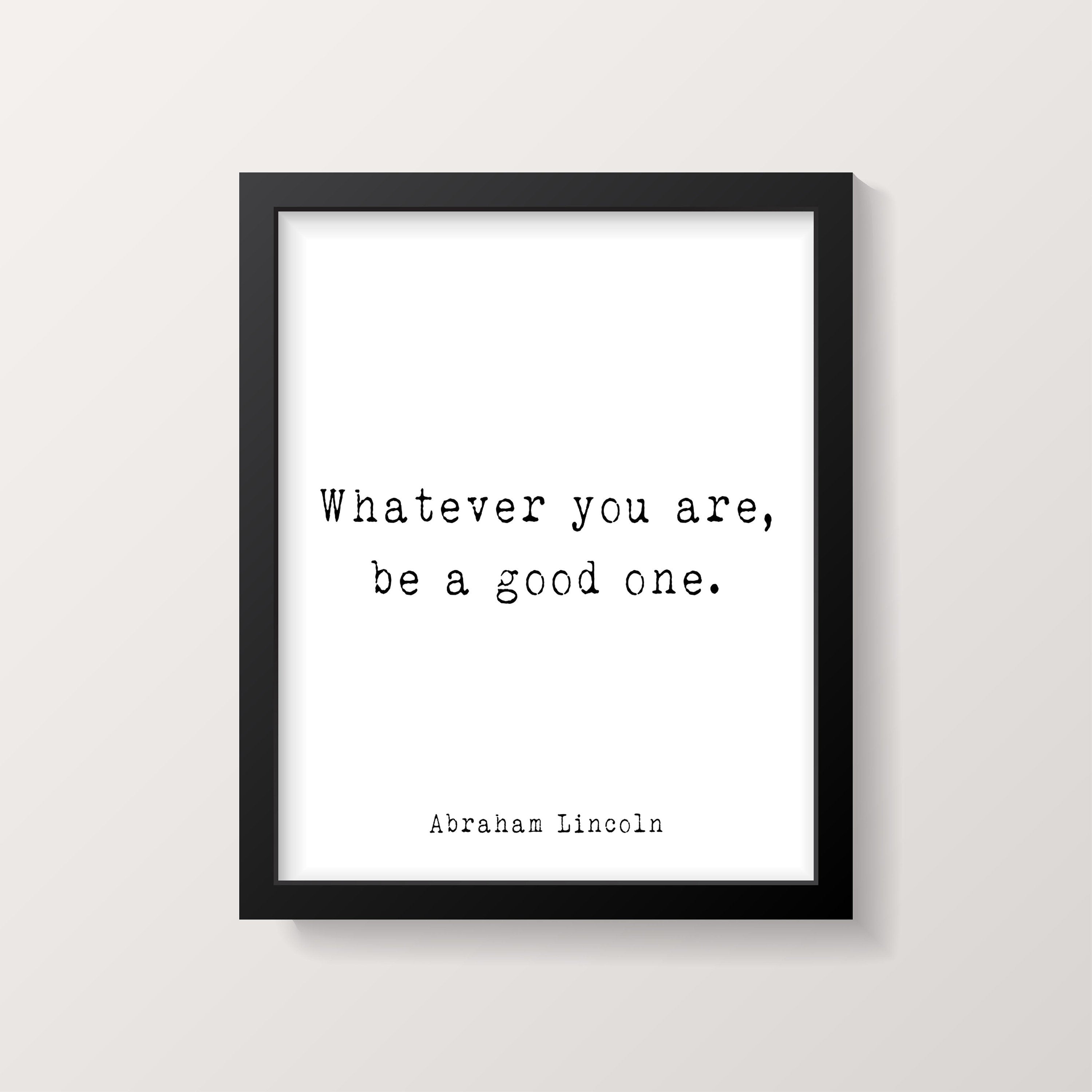Abraham Lincoln Quote about Life - BookQuoteDecor