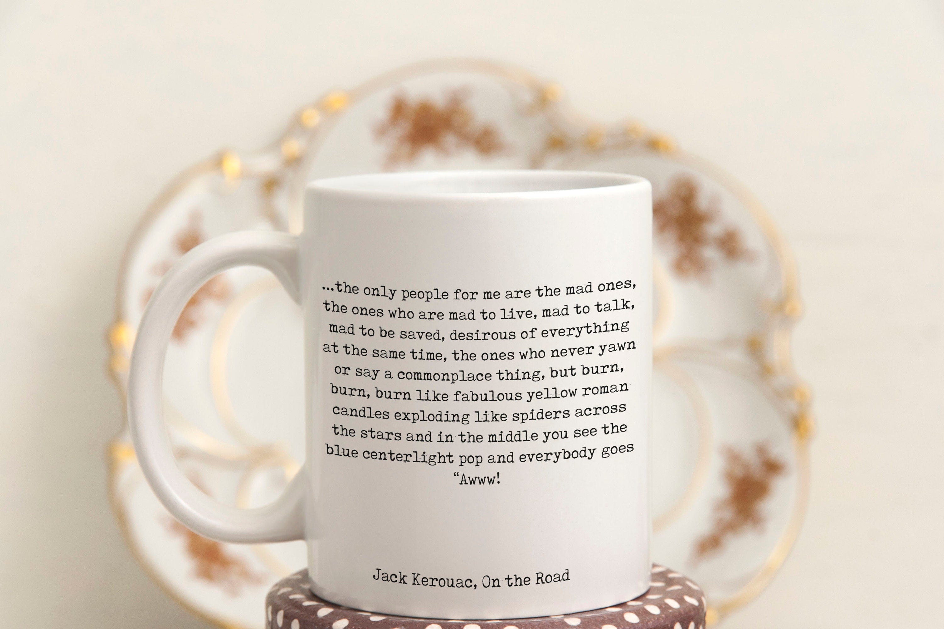 CUSTOM Quote Mug, Personalised Coffee Lover Gift