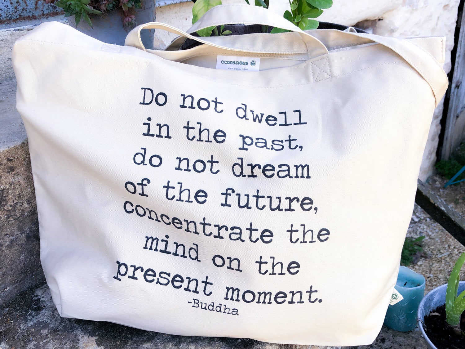 Custom Eco Friendly Tote Bag - BookQuoteDecor